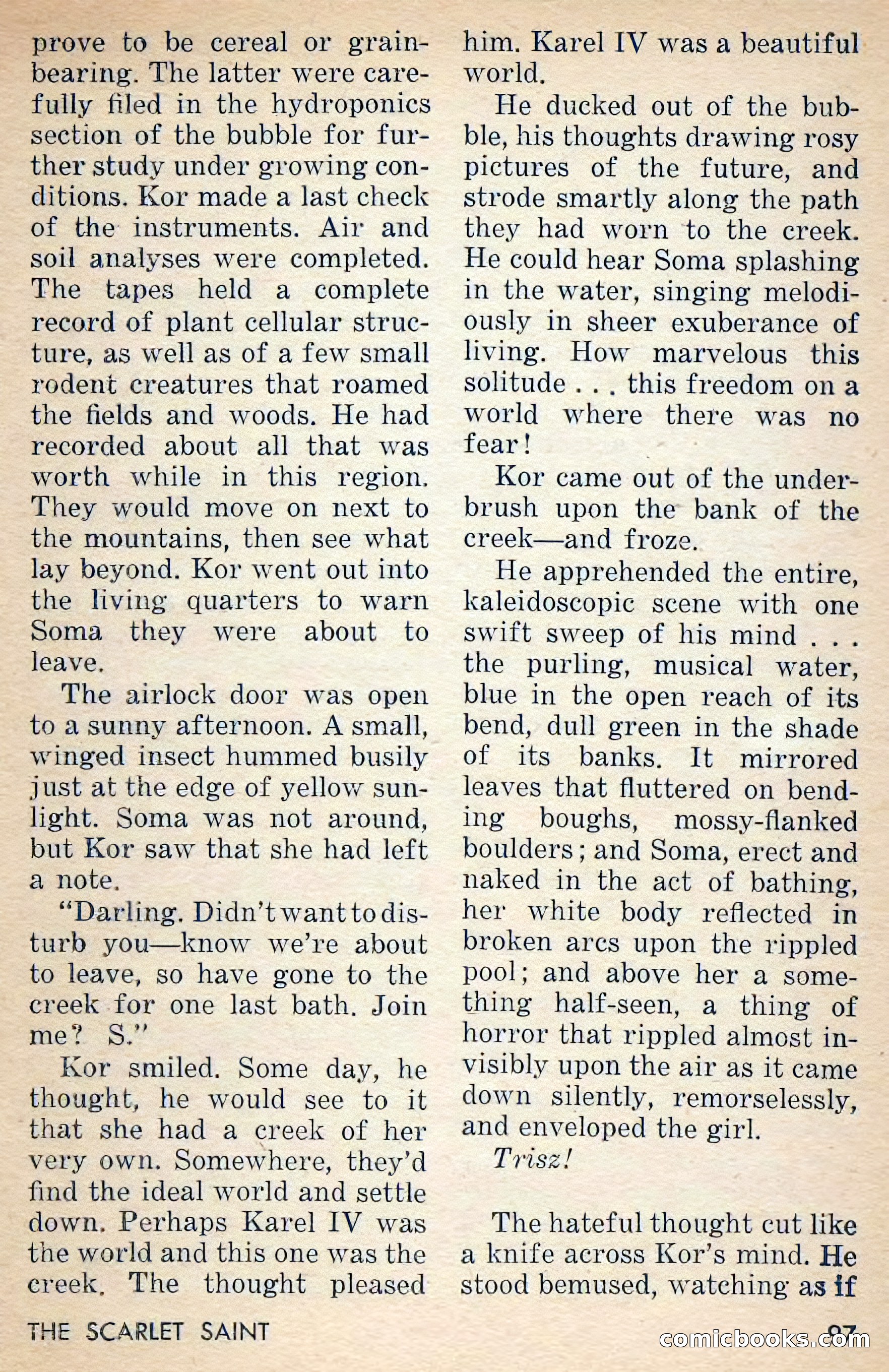 Amazing Stories, March 1956 — page 97 of 130