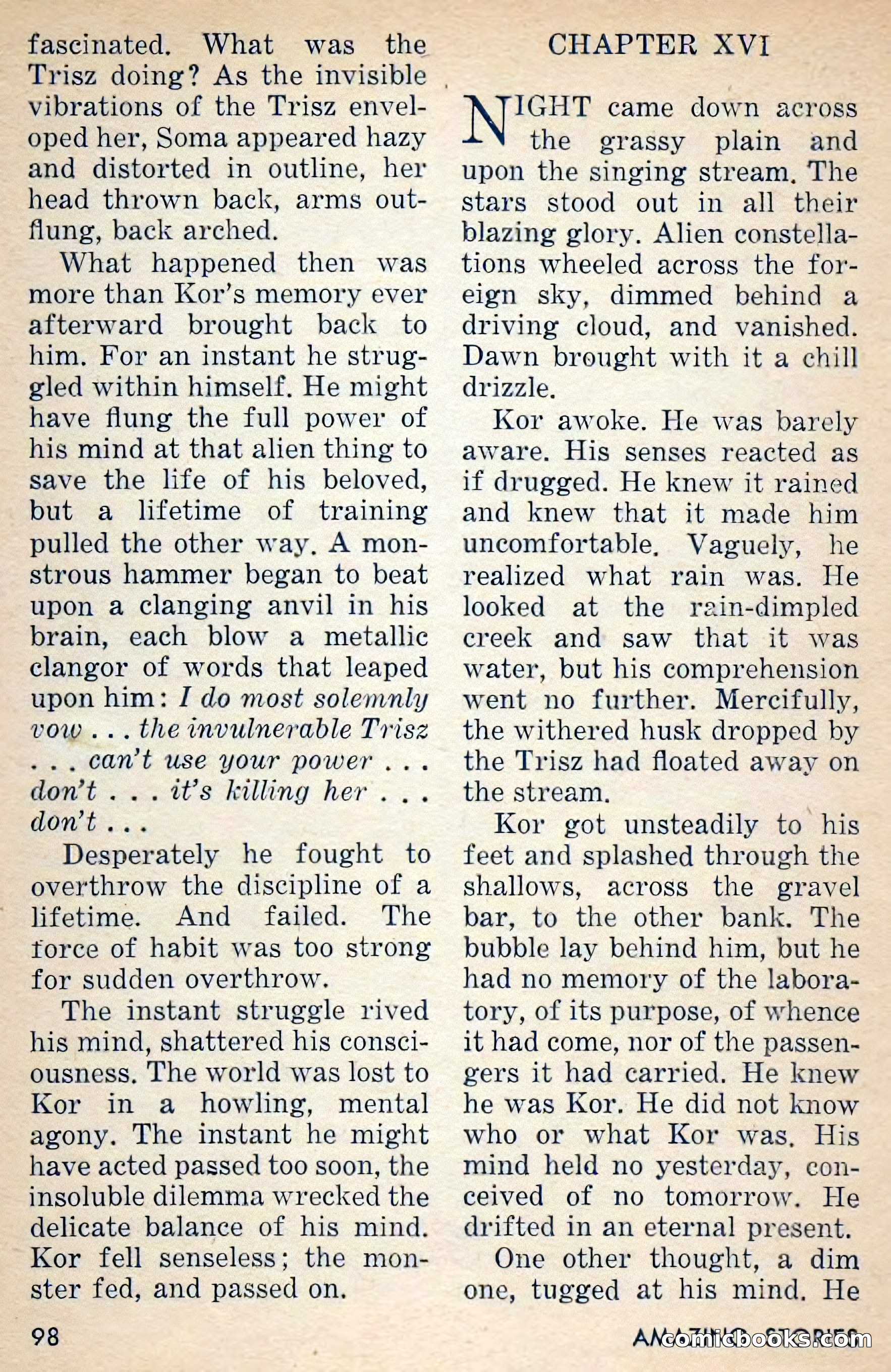 Amazing Stories, March 1956 — page 98 of 130