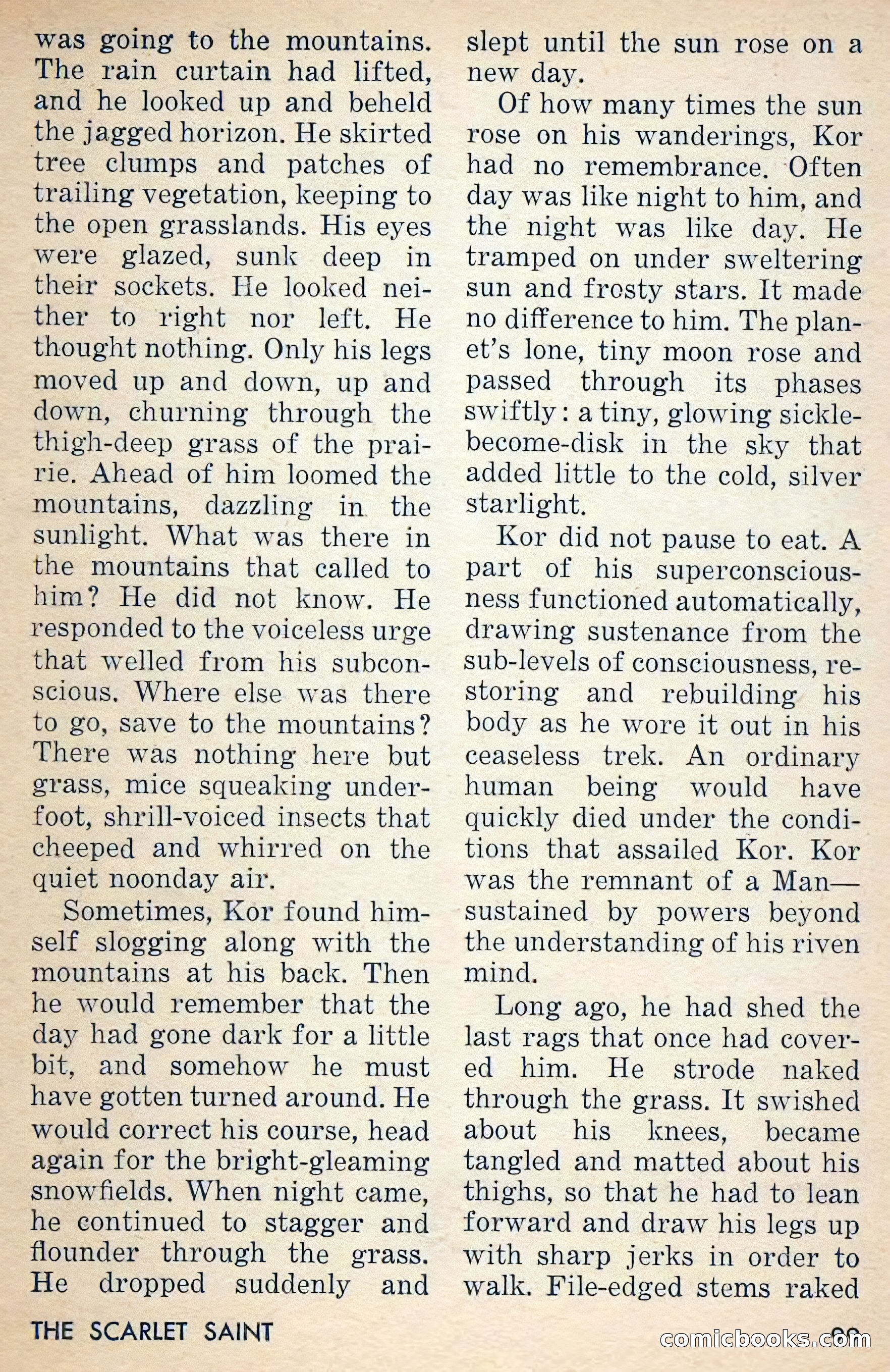 Amazing Stories, March 1956 — page 99 of 130