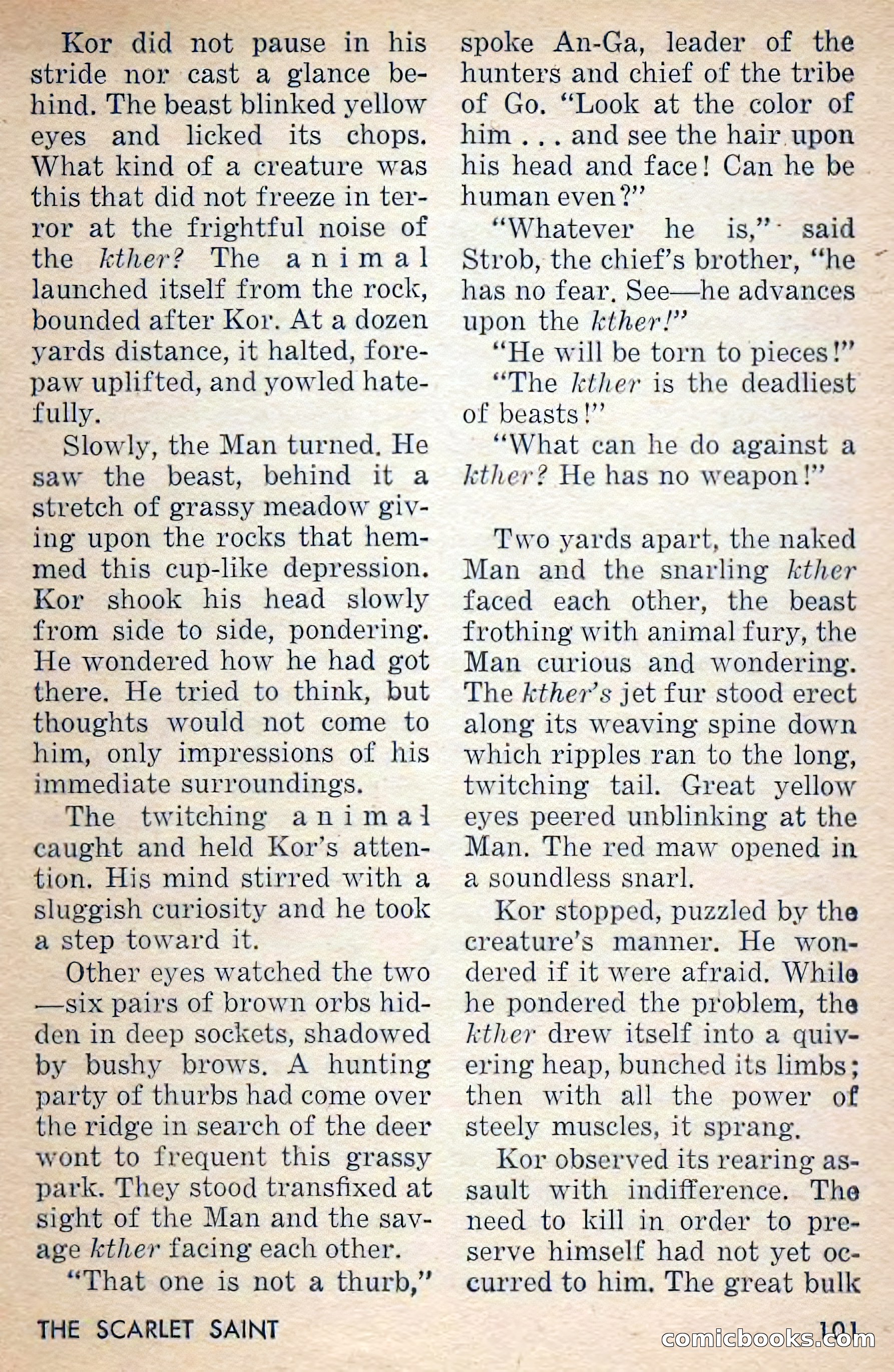 Amazing Stories, March 1956 — page 101 of 130