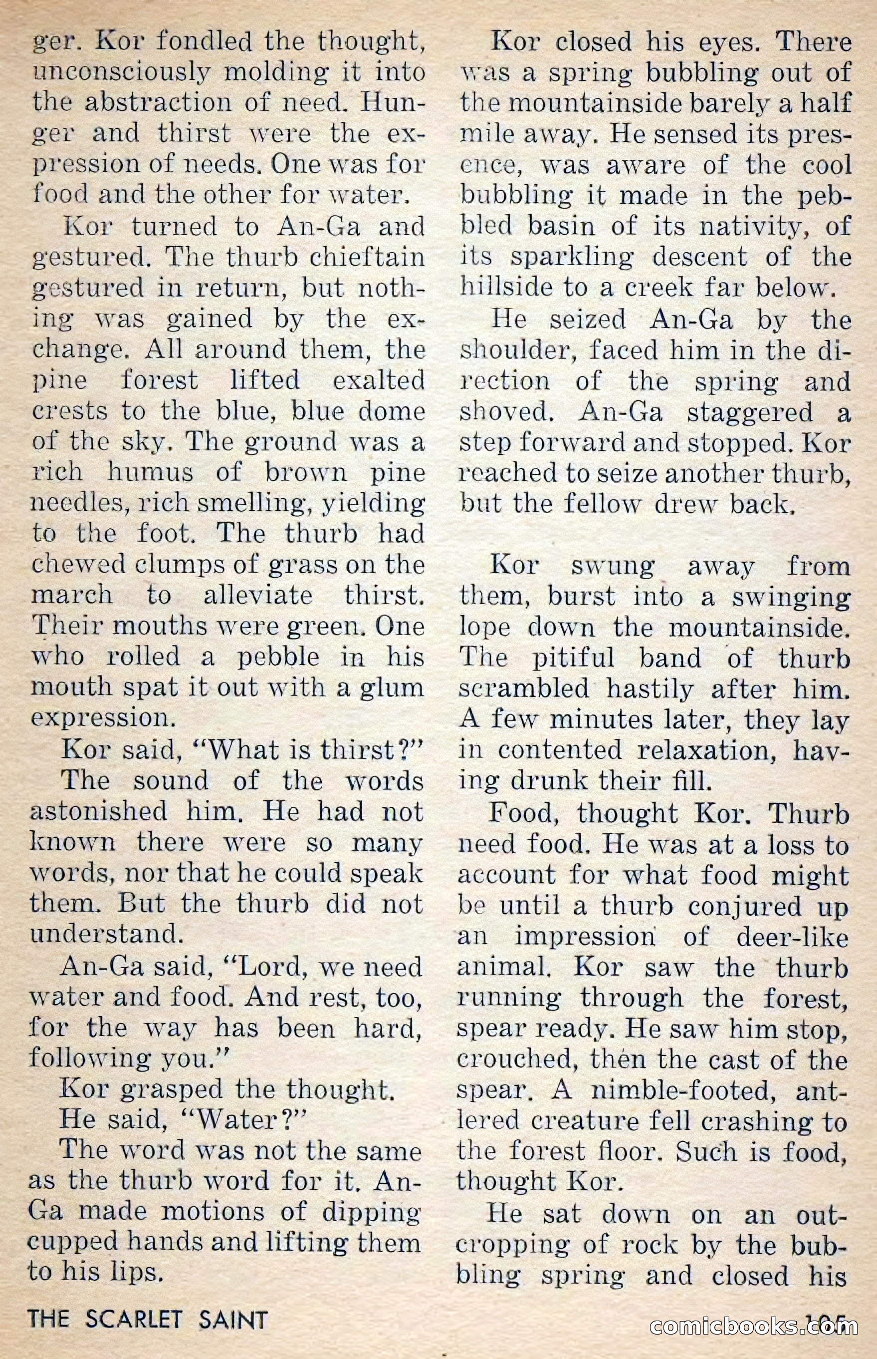 Amazing Stories, March 1956 — page 105 of 130