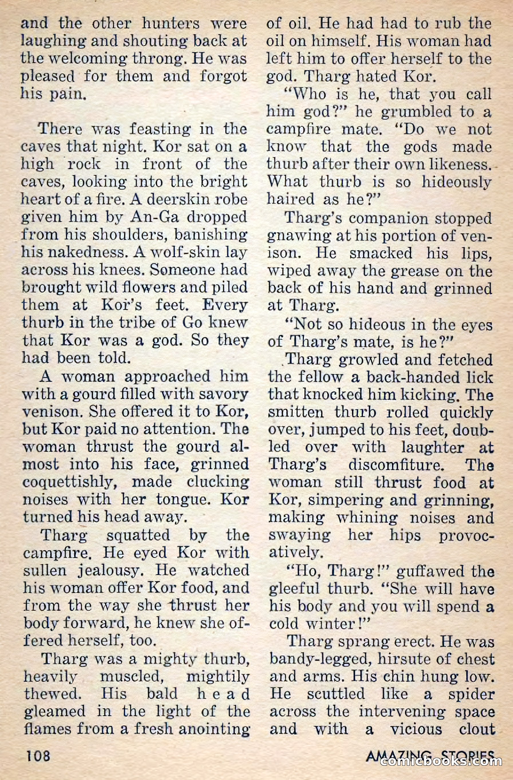 Amazing Stories, March 1956 — page 108 of 130