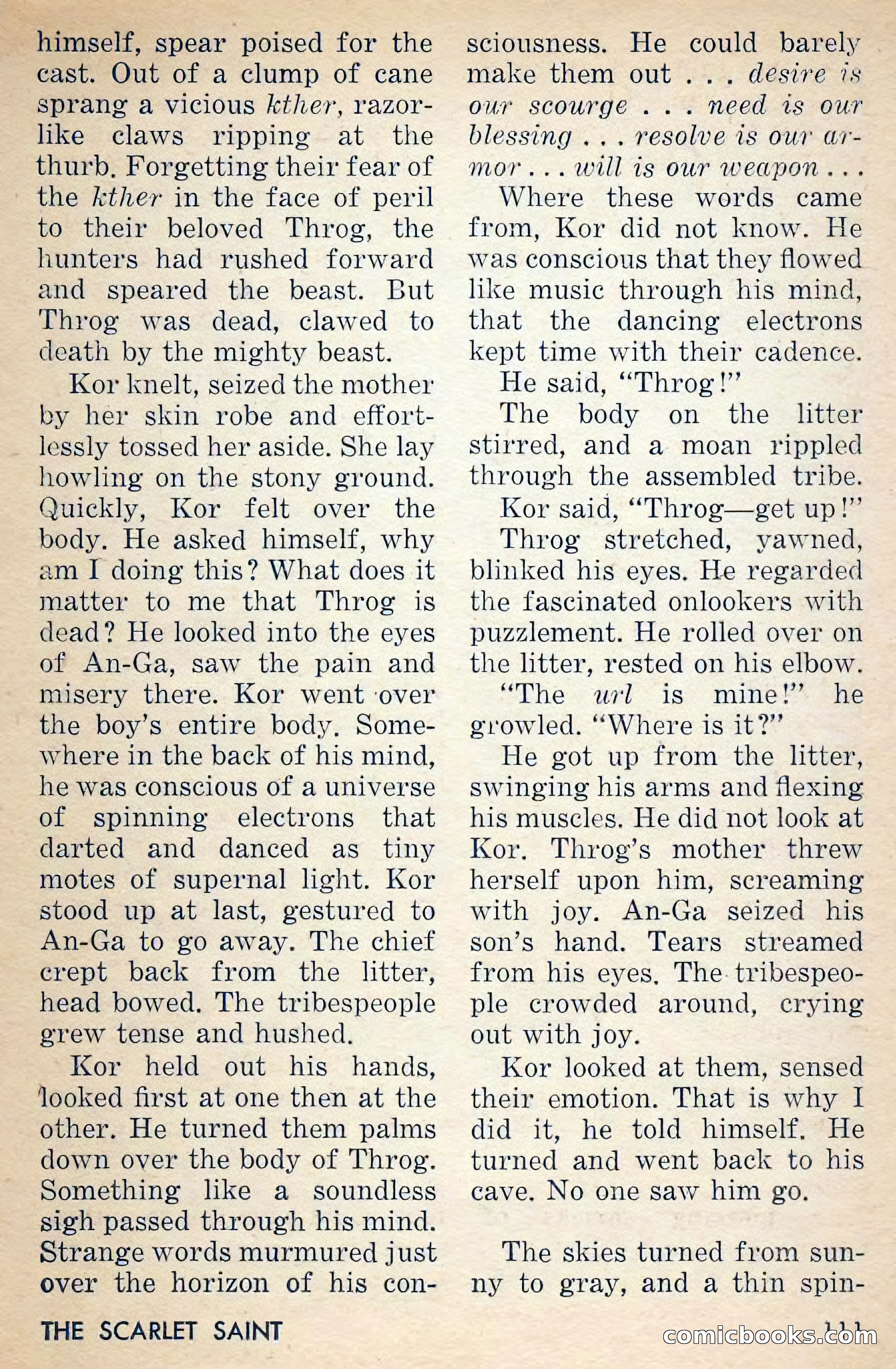 Amazing Stories, March 1956 — page 111 of 130