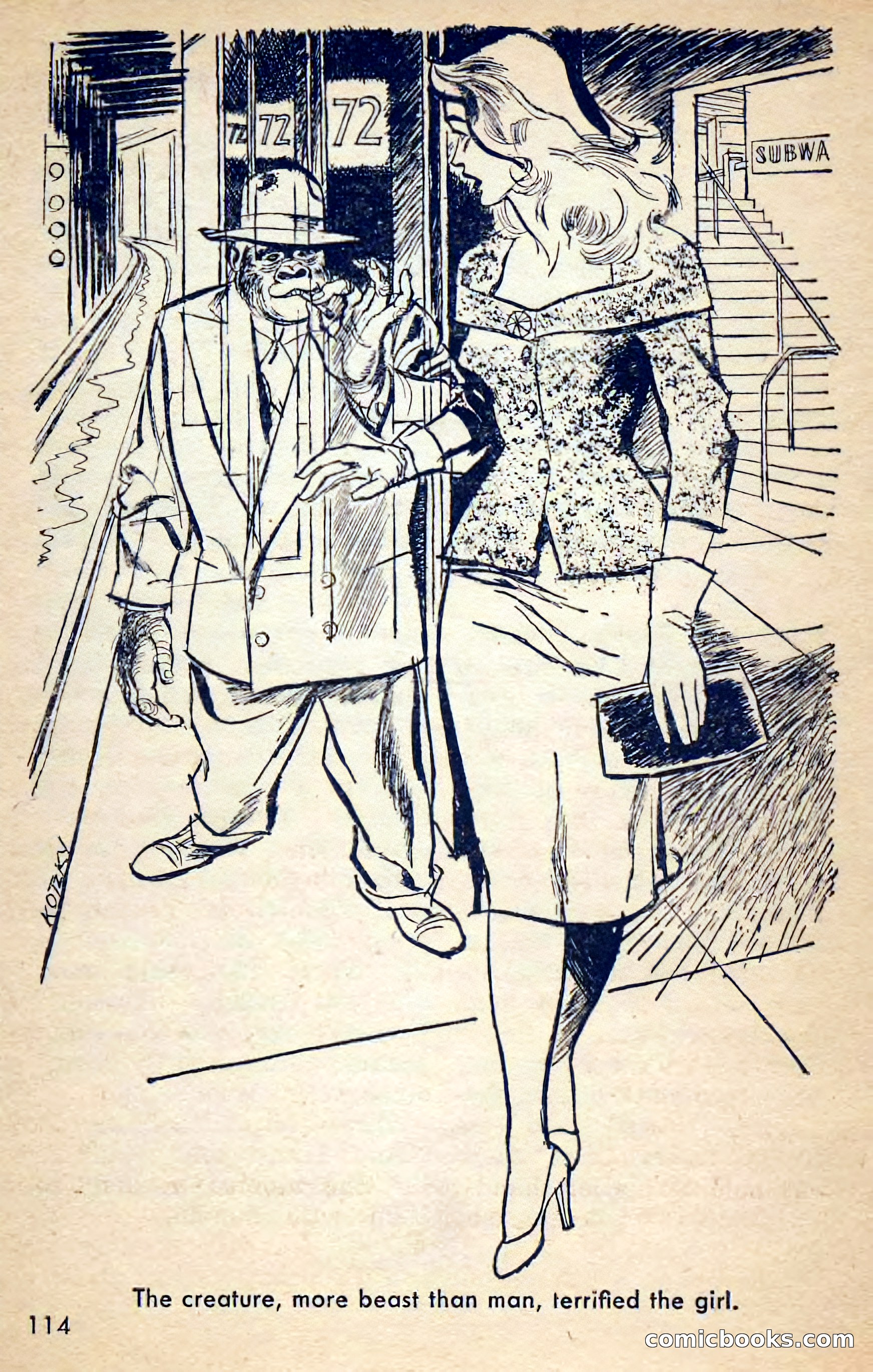 Amazing Stories, March 1956 — page 114 of 130