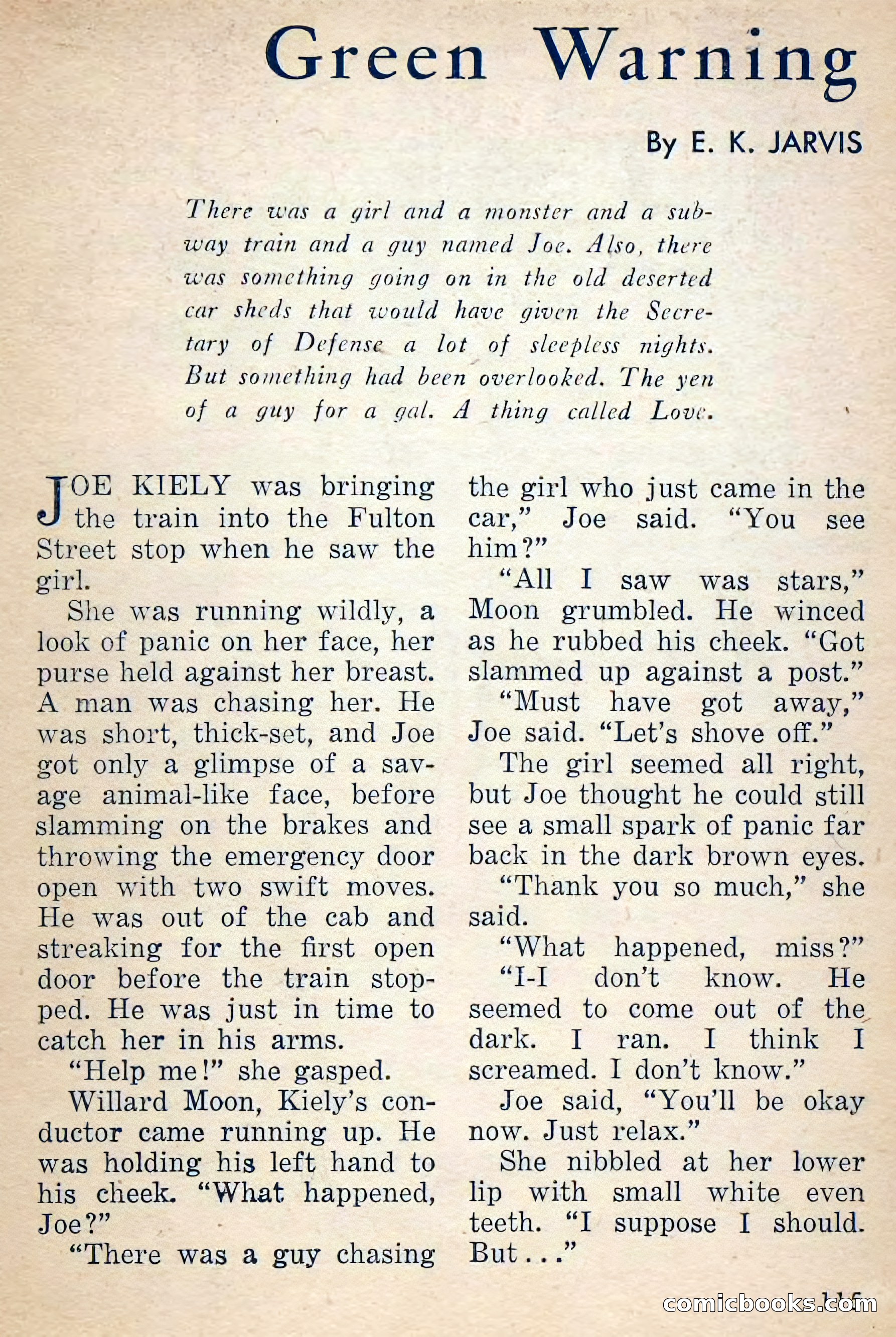 Amazing Stories, March 1956 — page 115 of 130