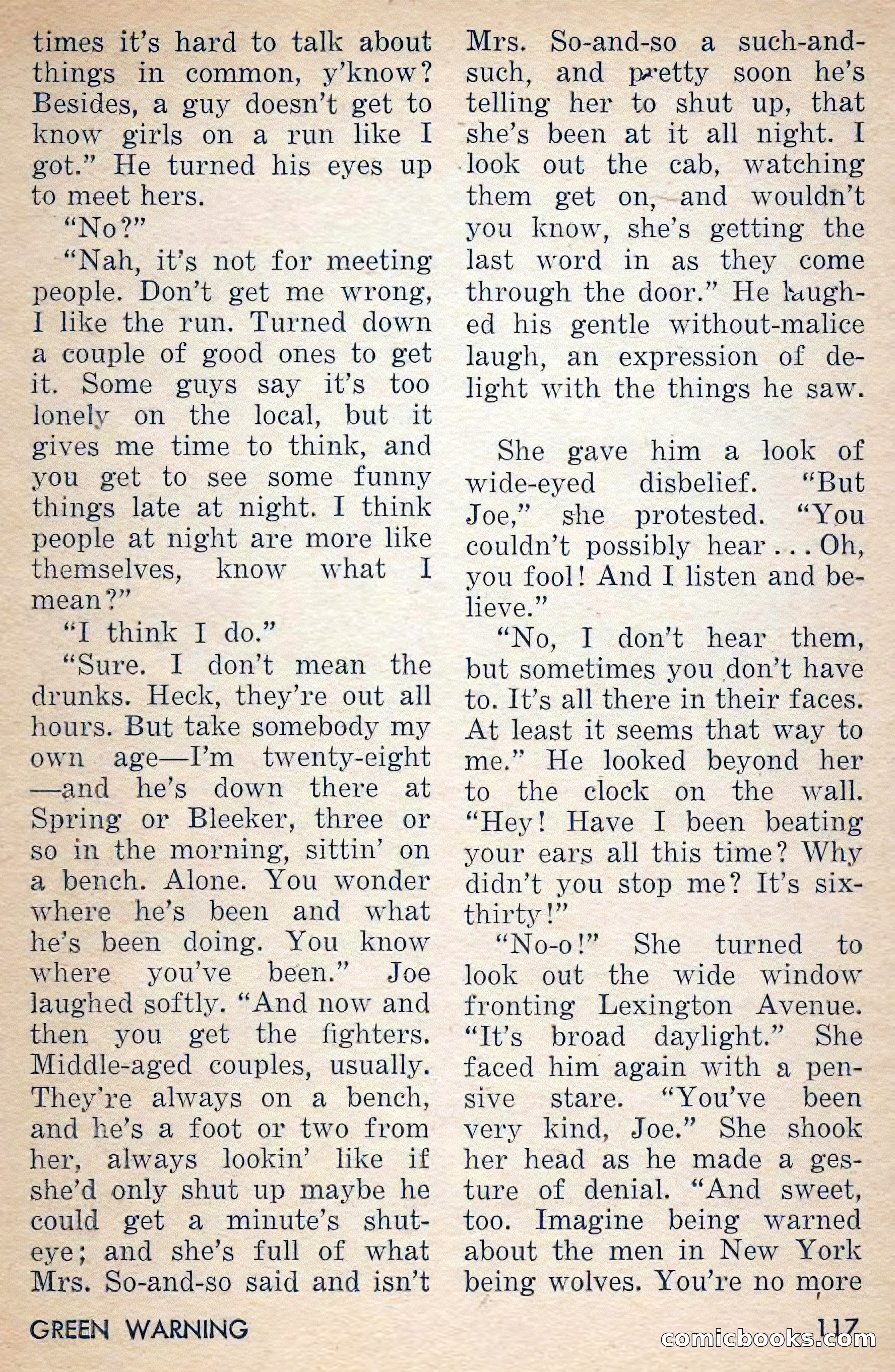 Amazing Stories, March 1956 — page 117 of 130