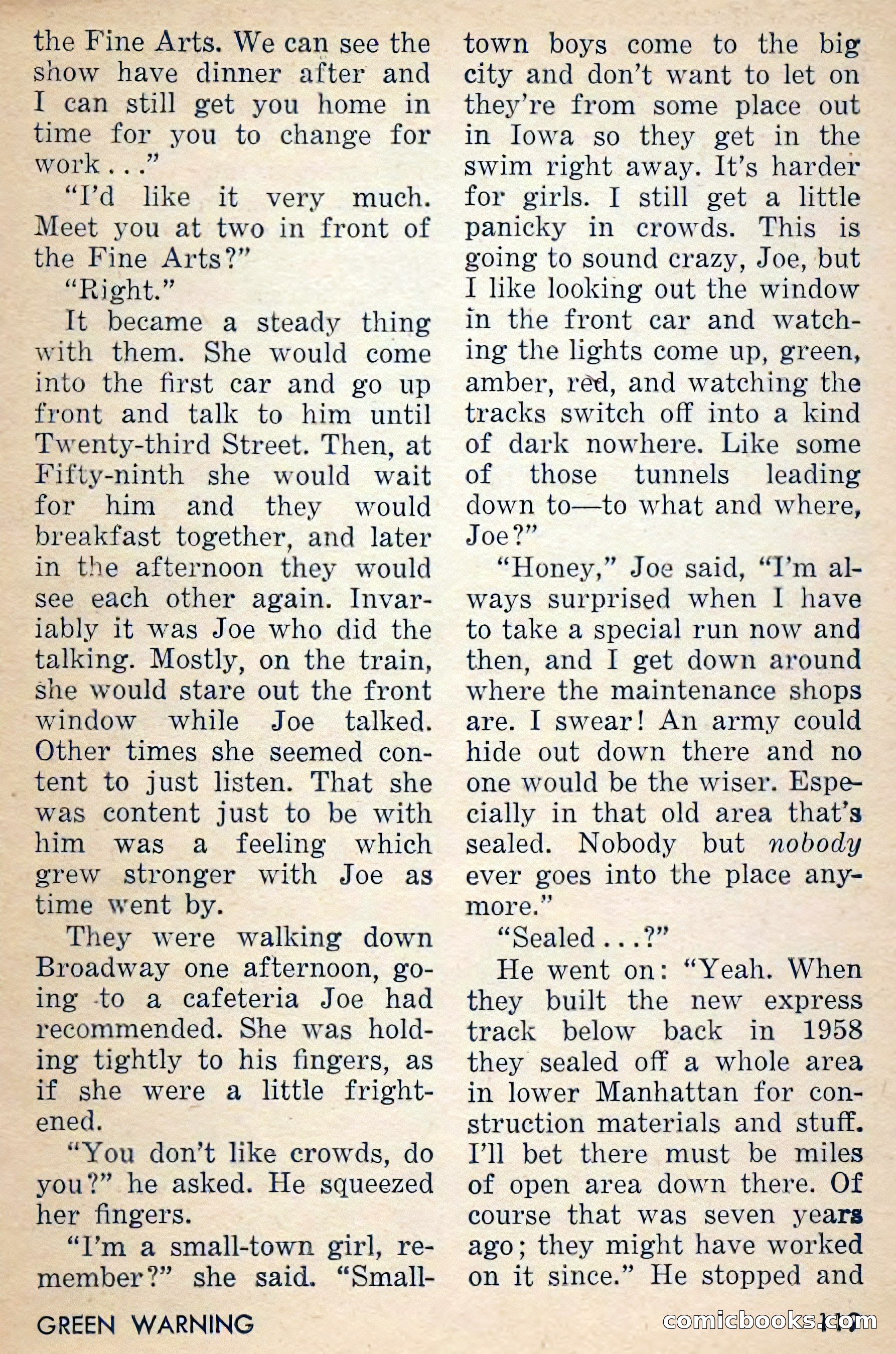 Amazing Stories, March 1956 — page 119 of 130