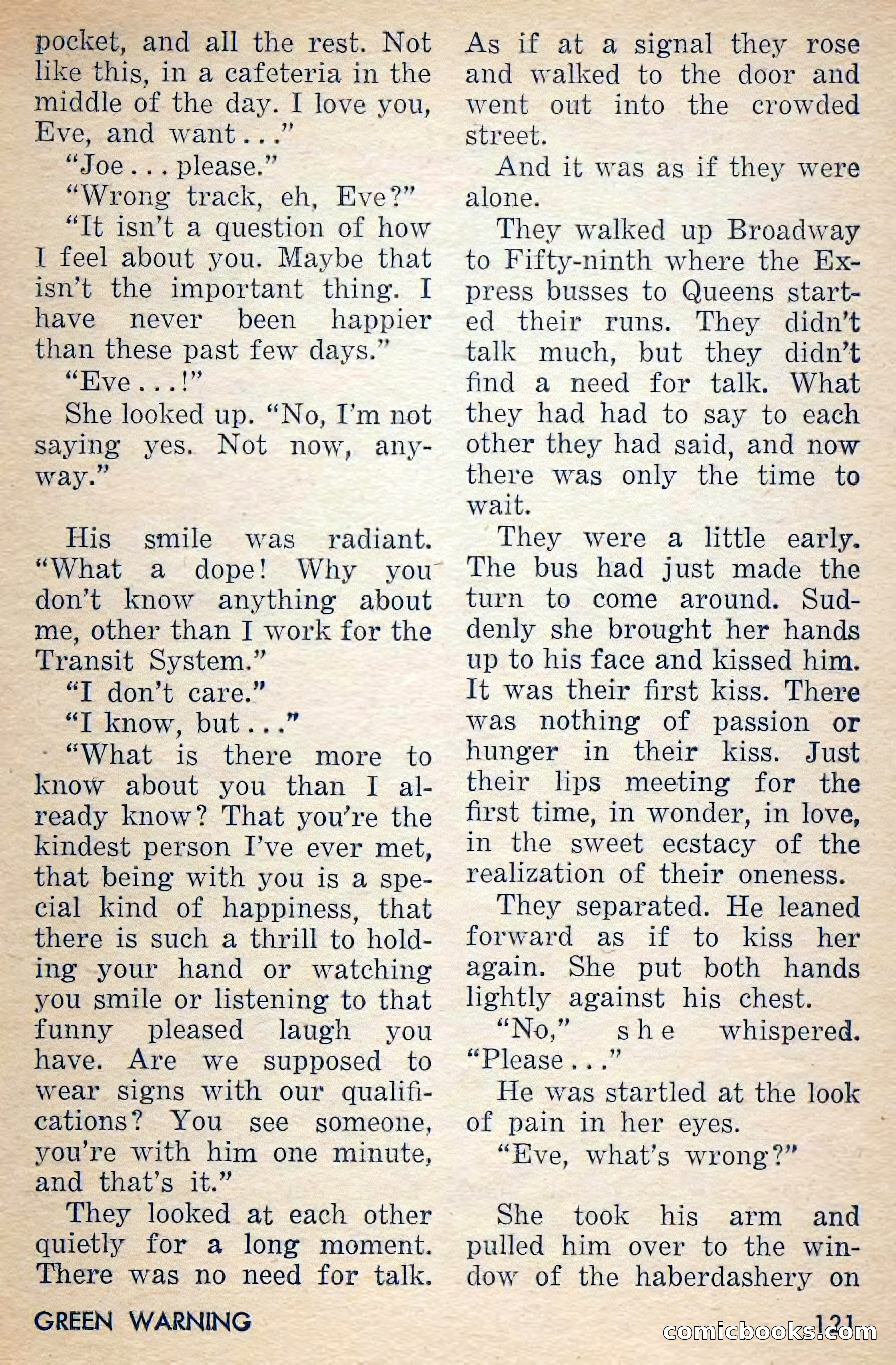Amazing Stories, March 1956 — page 121 of 130