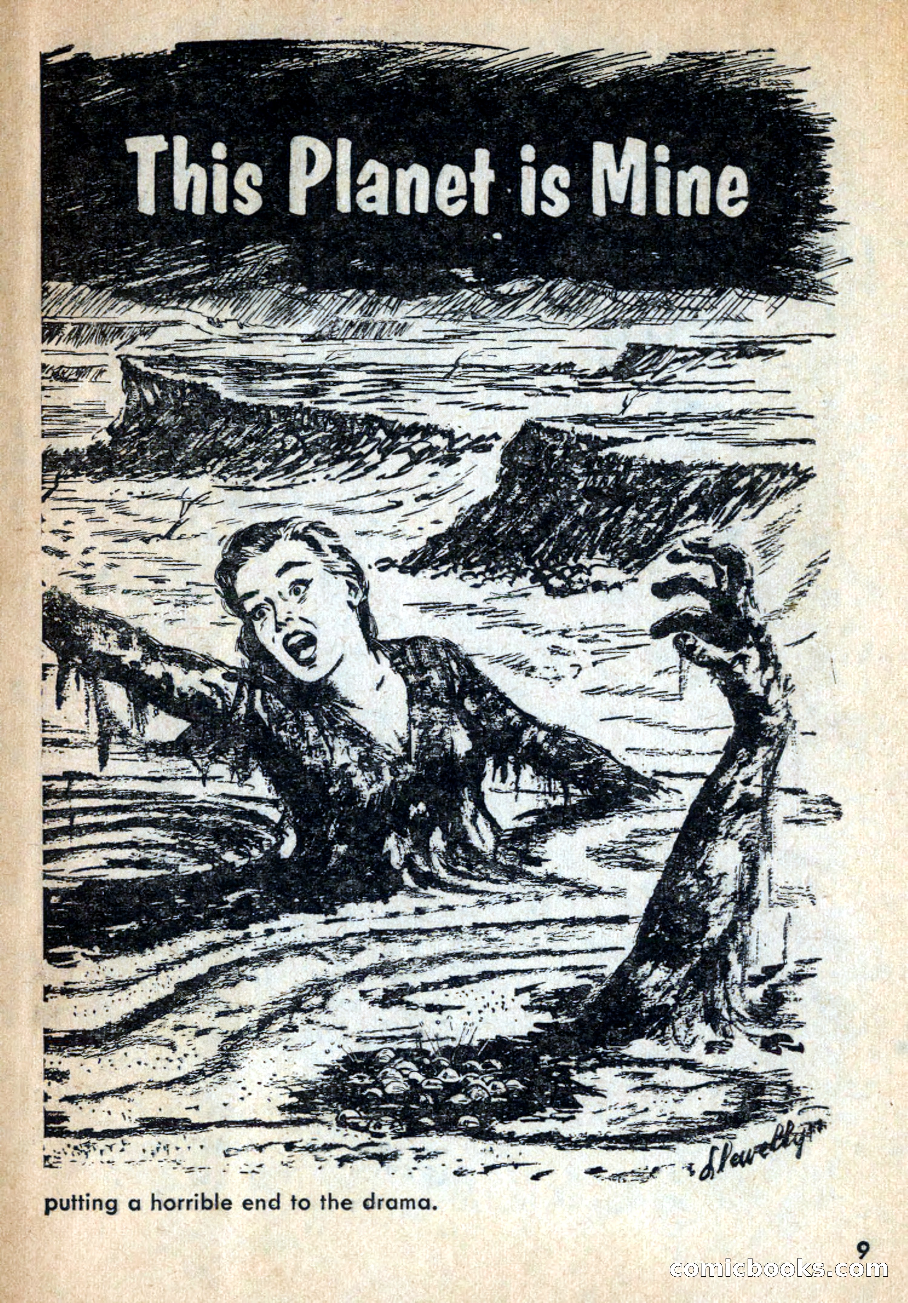 Amazing Stories, July 1956 — page 9 of 132