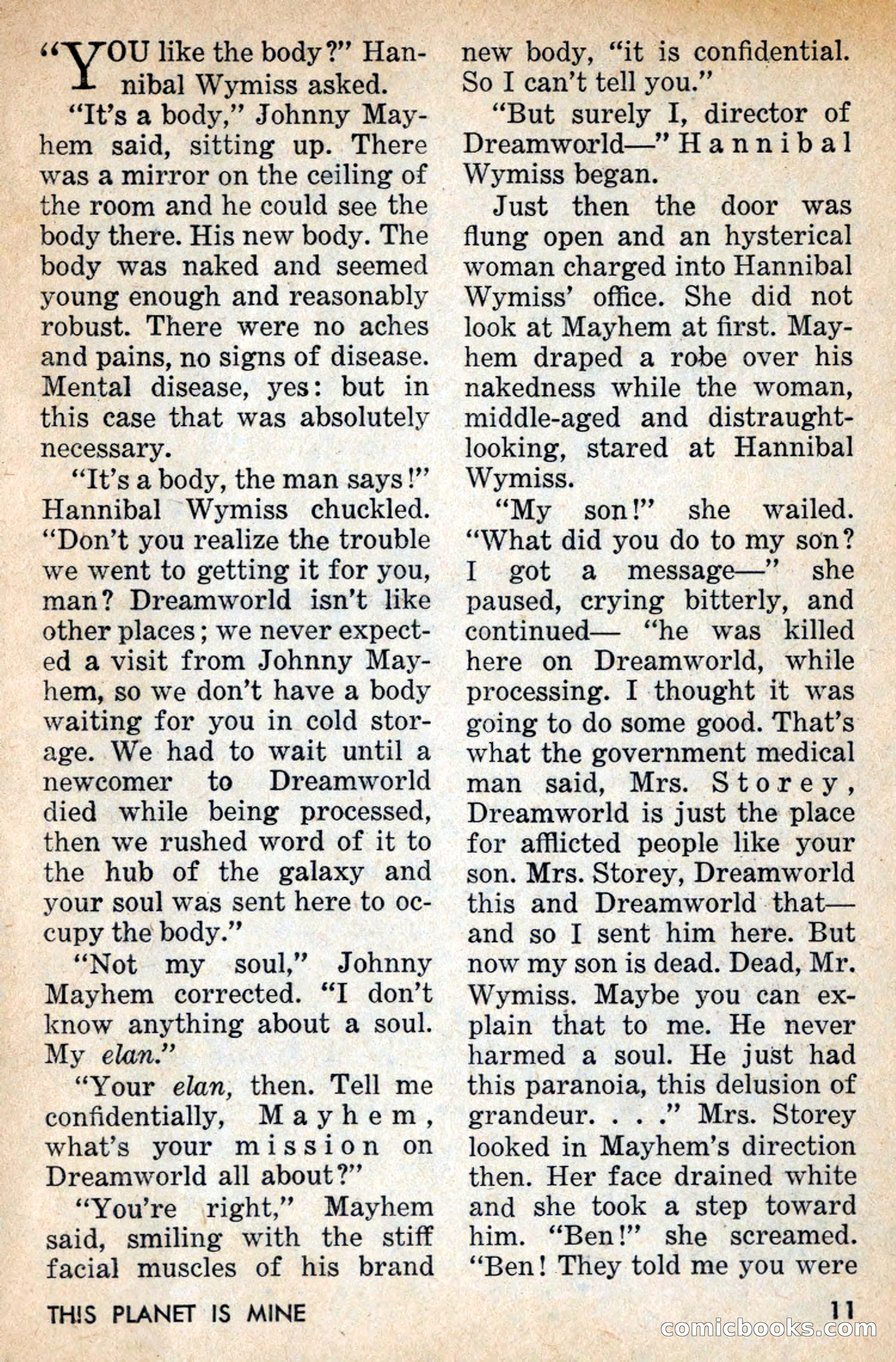 Amazing Stories, July 1956 — page 11 of 132