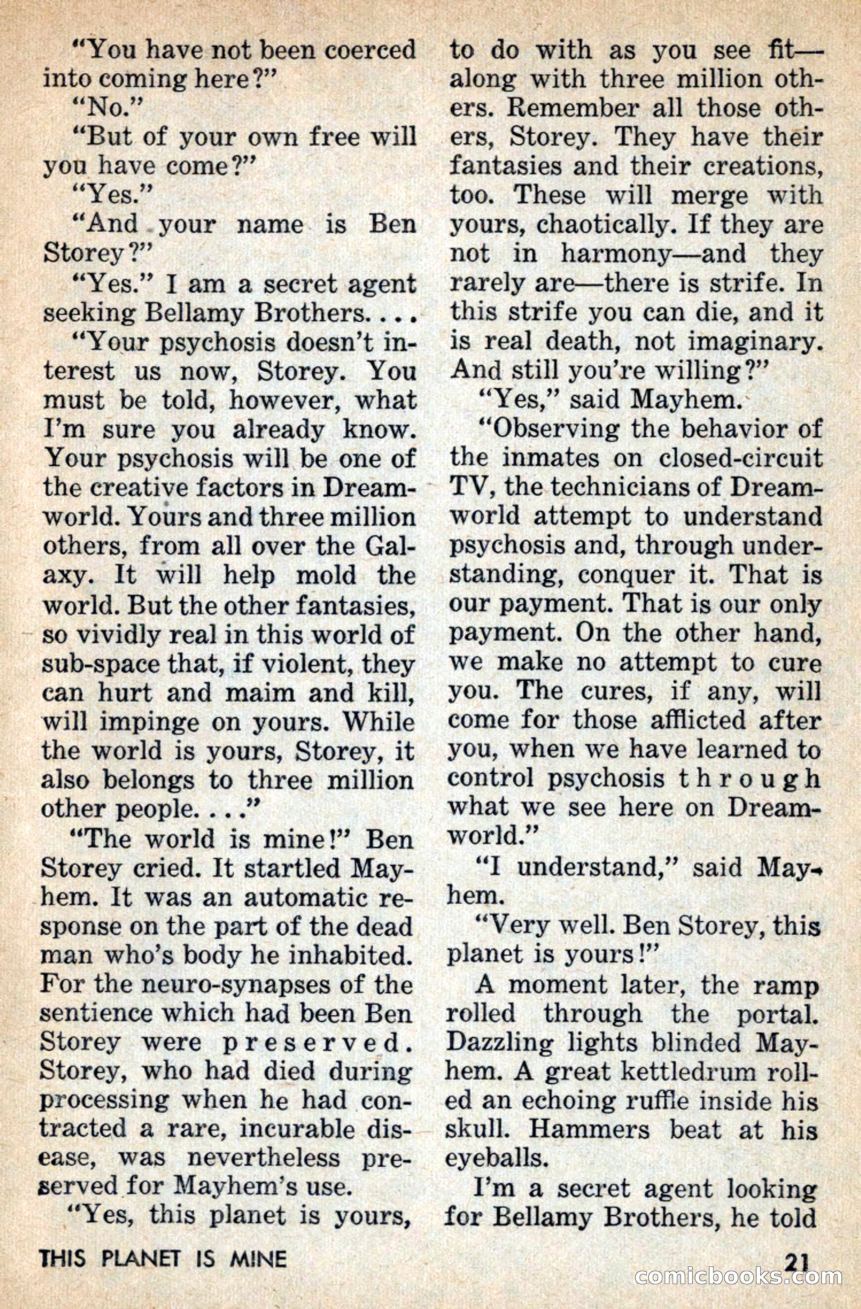 Amazing Stories, July 1956 — page 21 of 132