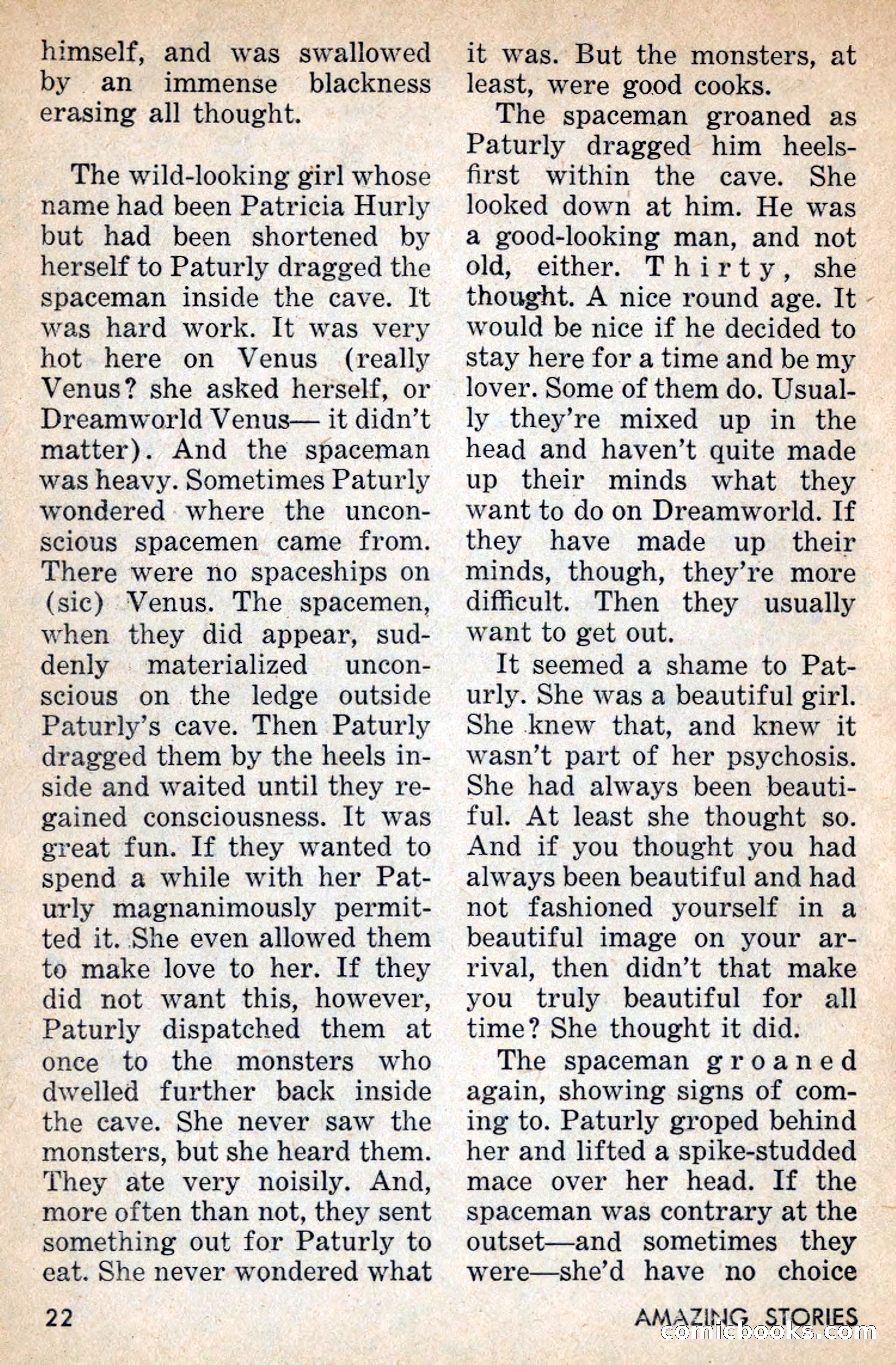 Amazing Stories, July 1956 — page 22 of 132