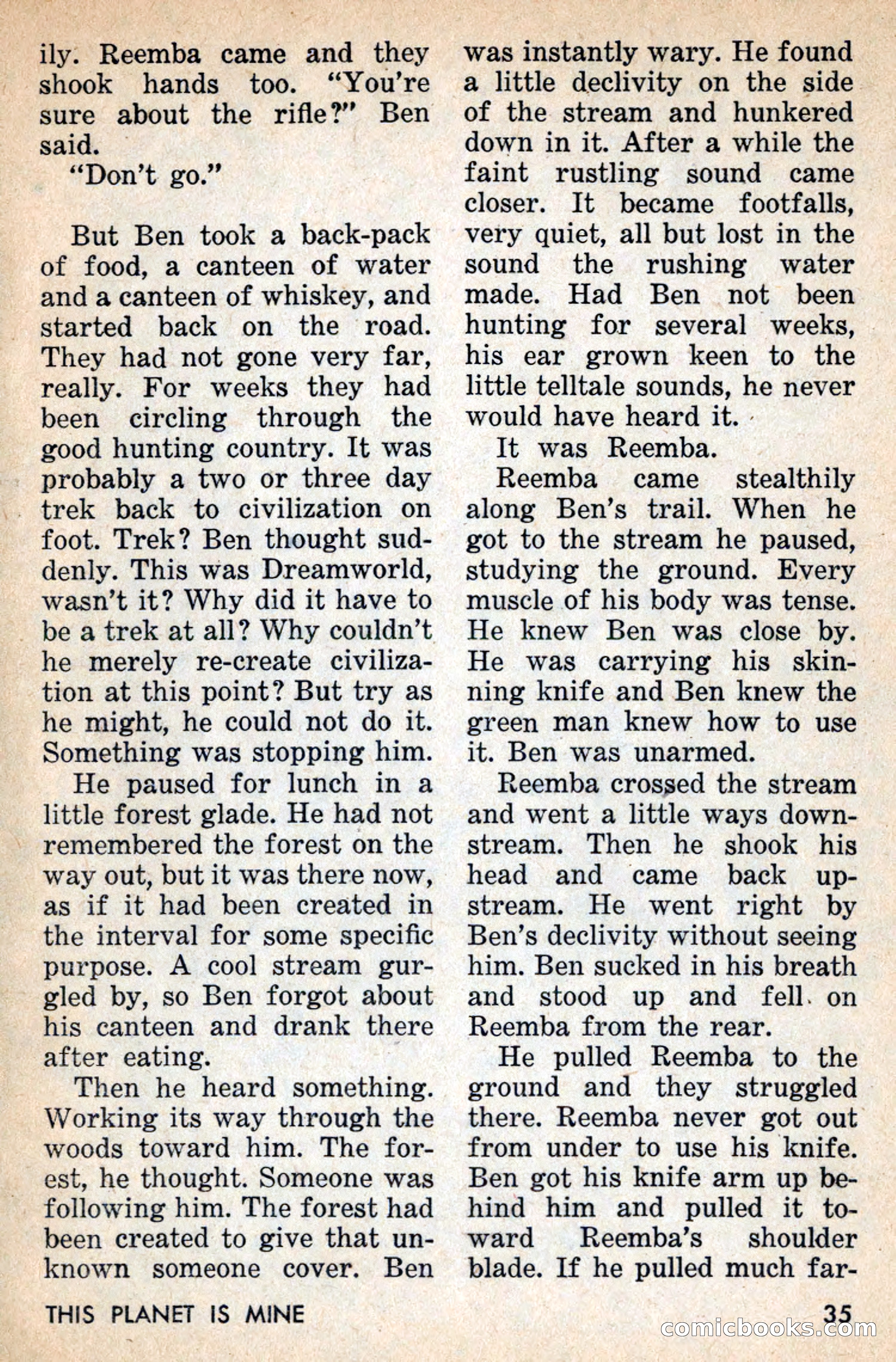 Amazing Stories, July 1956 — page 35 of 132