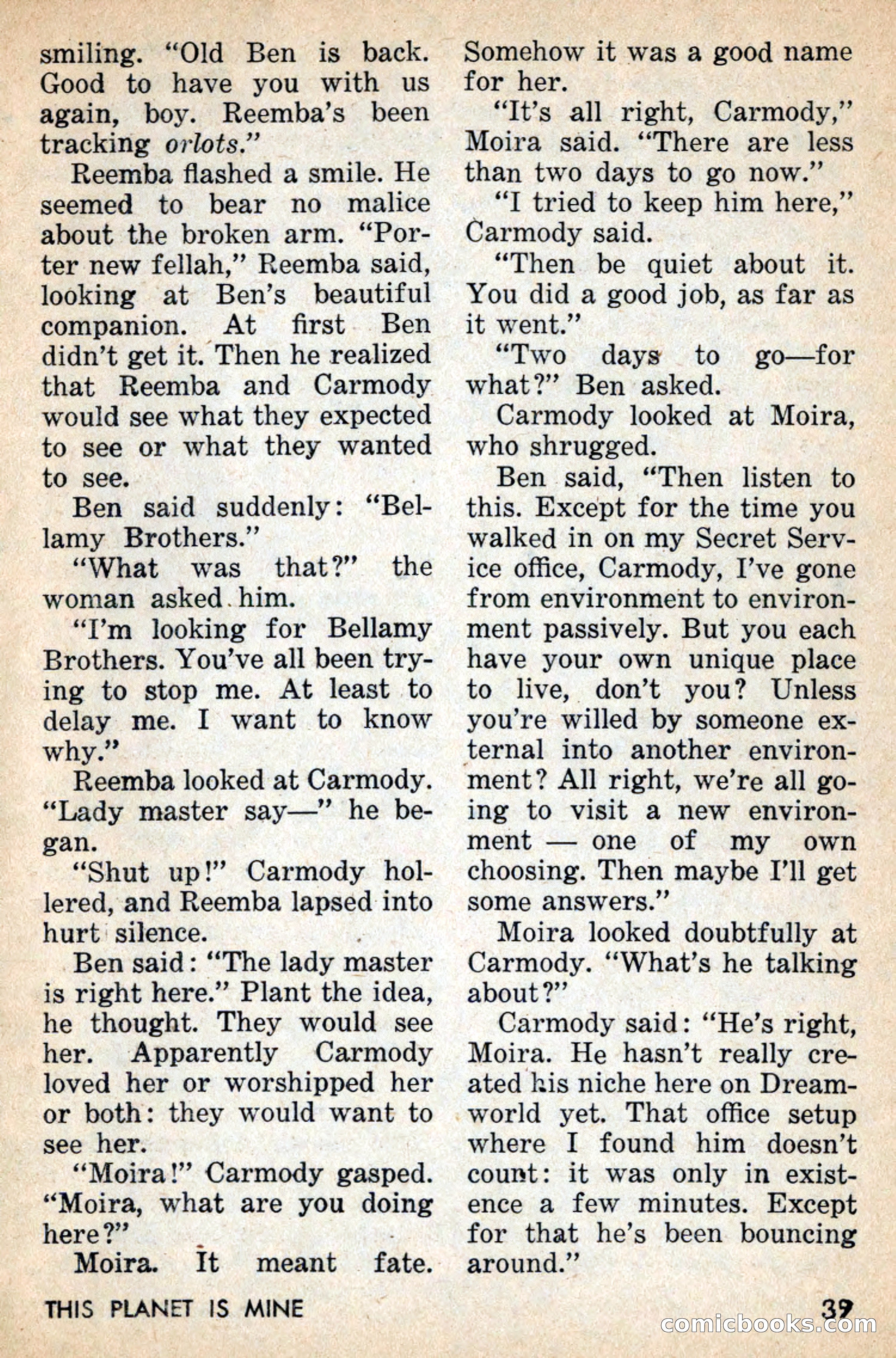 Amazing Stories, July 1956 — page 39 of 132