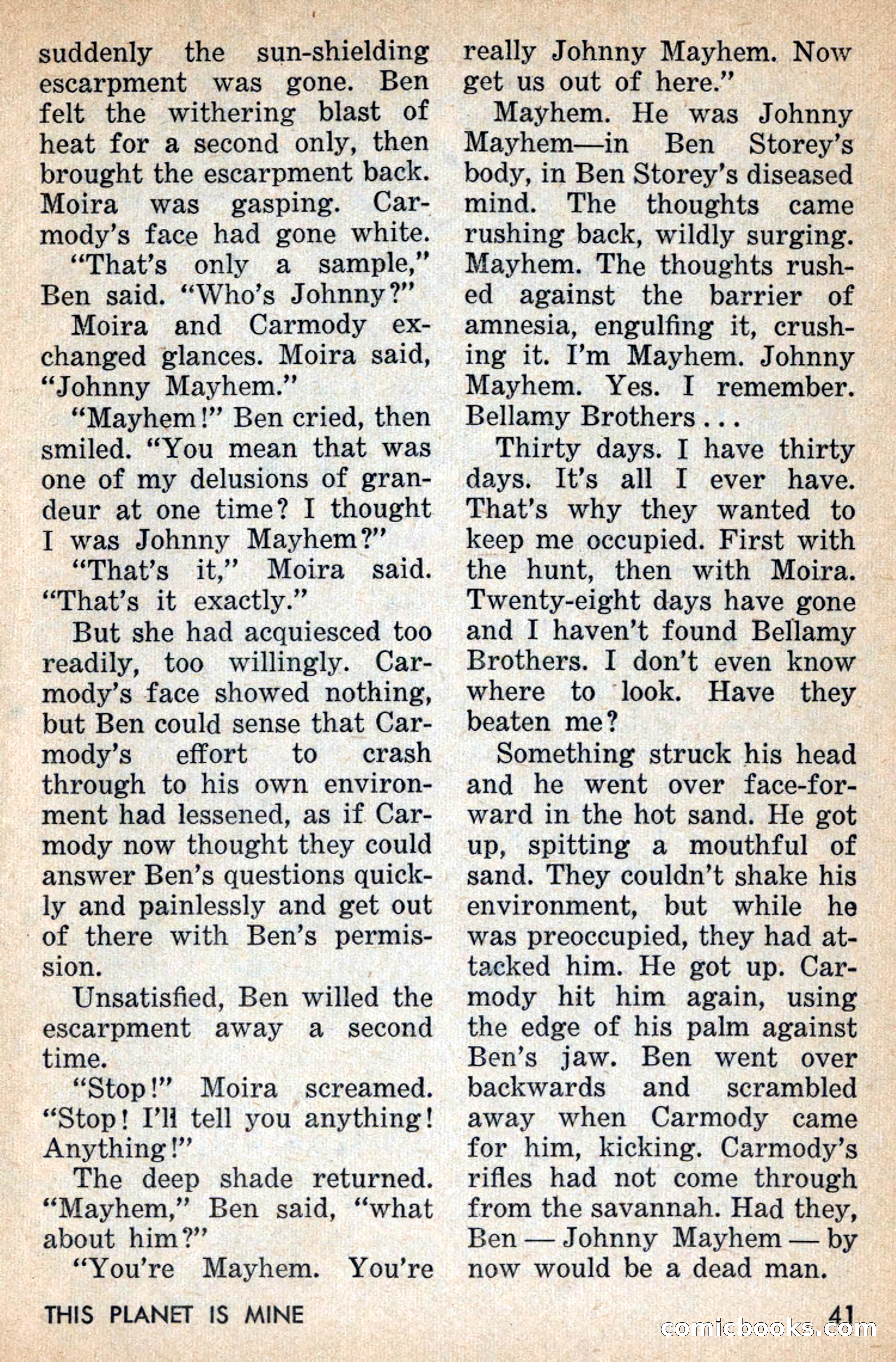 Amazing Stories, July 1956 — page 41 of 132