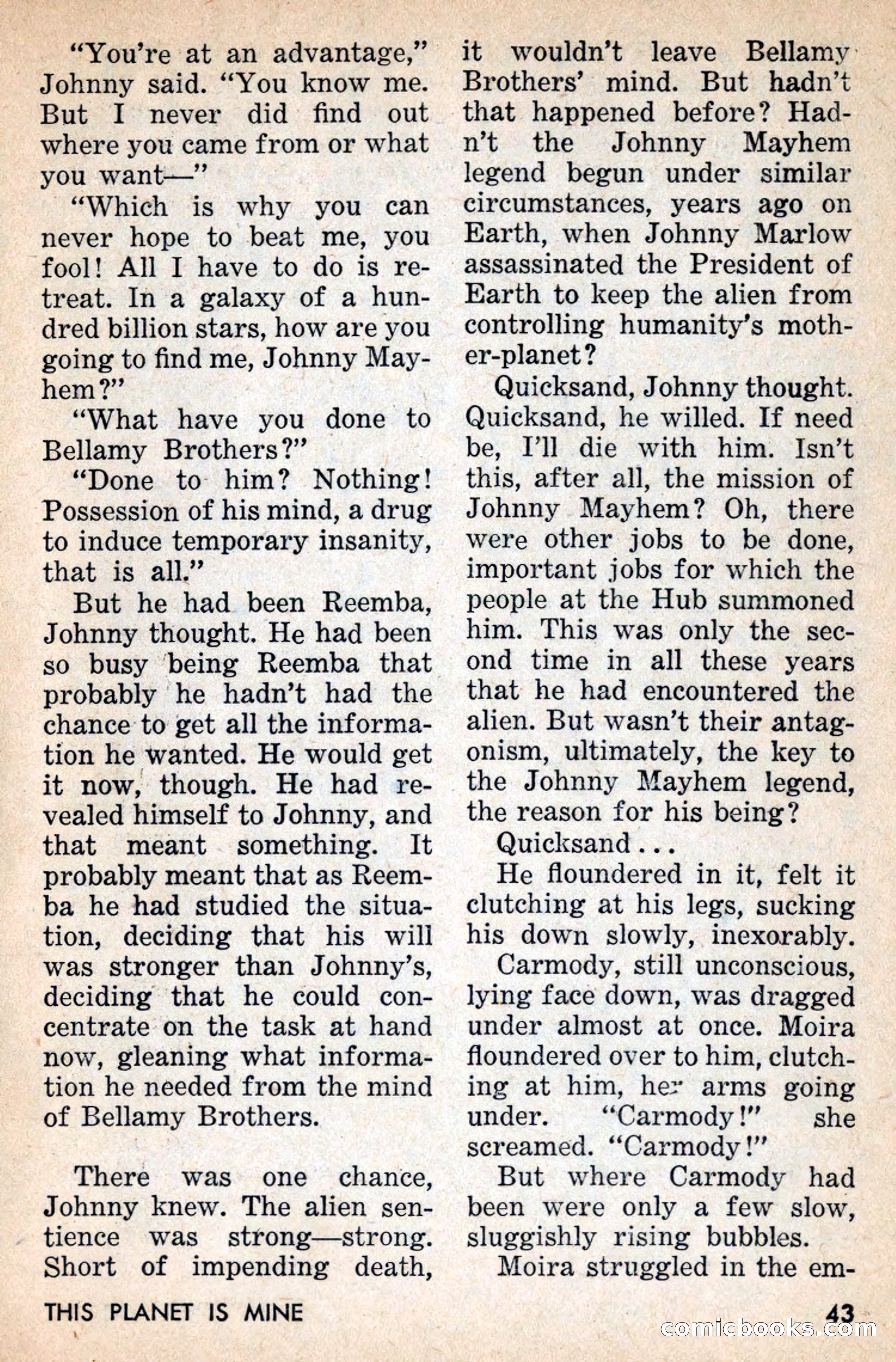Amazing Stories, July 1956 — page 43 of 132