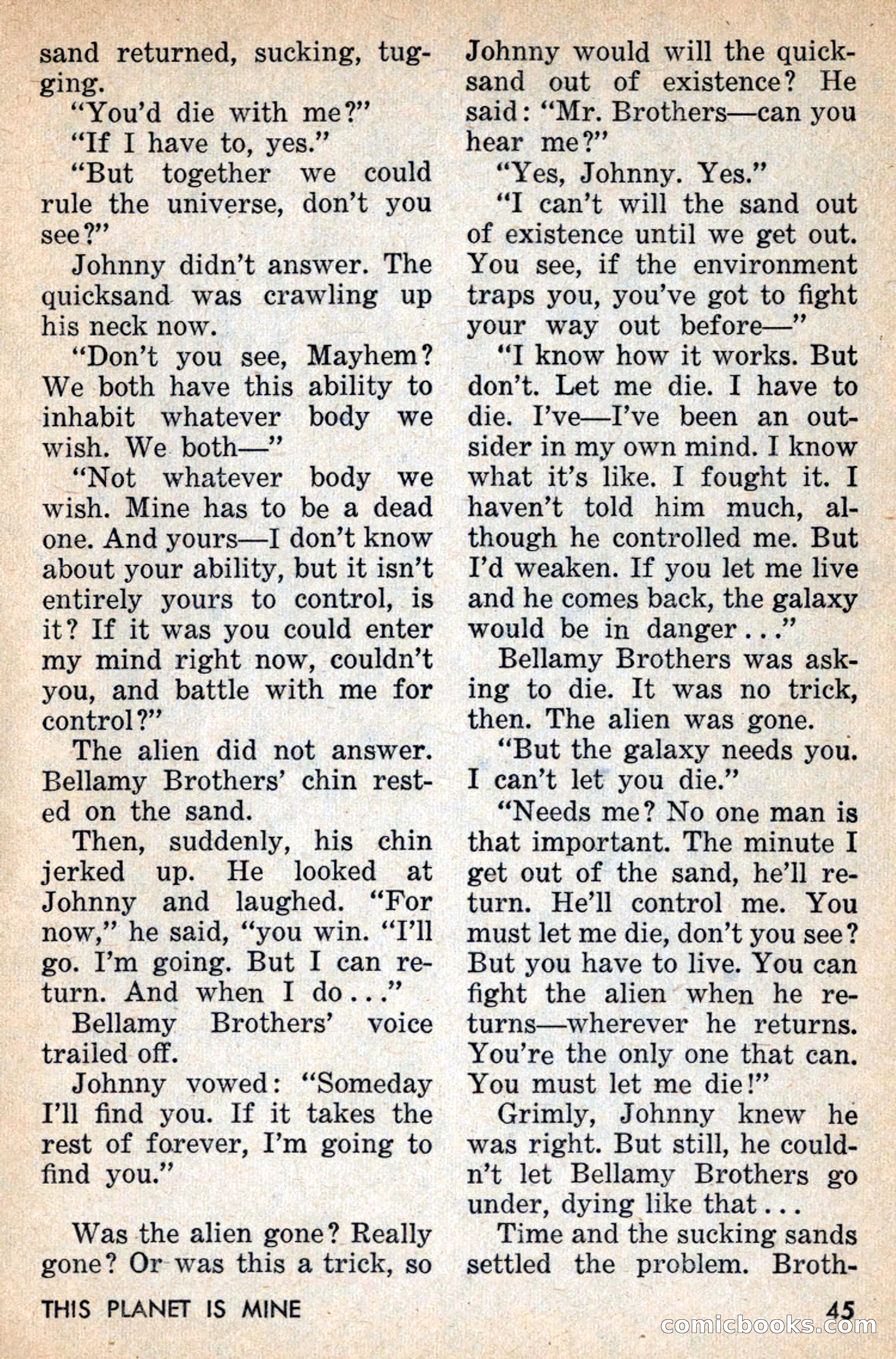 Amazing Stories, July 1956 — page 45 of 132