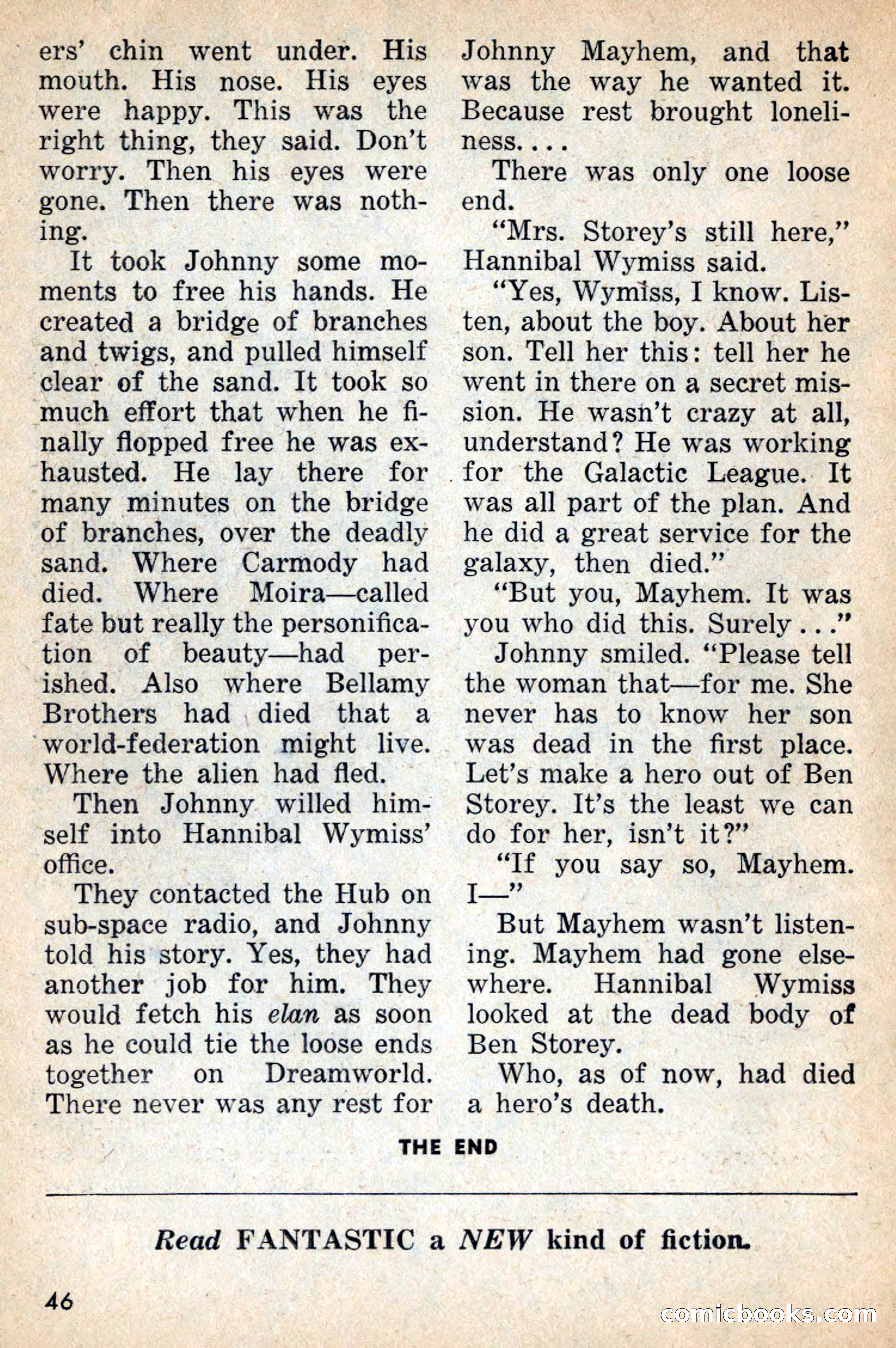 Amazing Stories, July 1956 — page 46 of 132