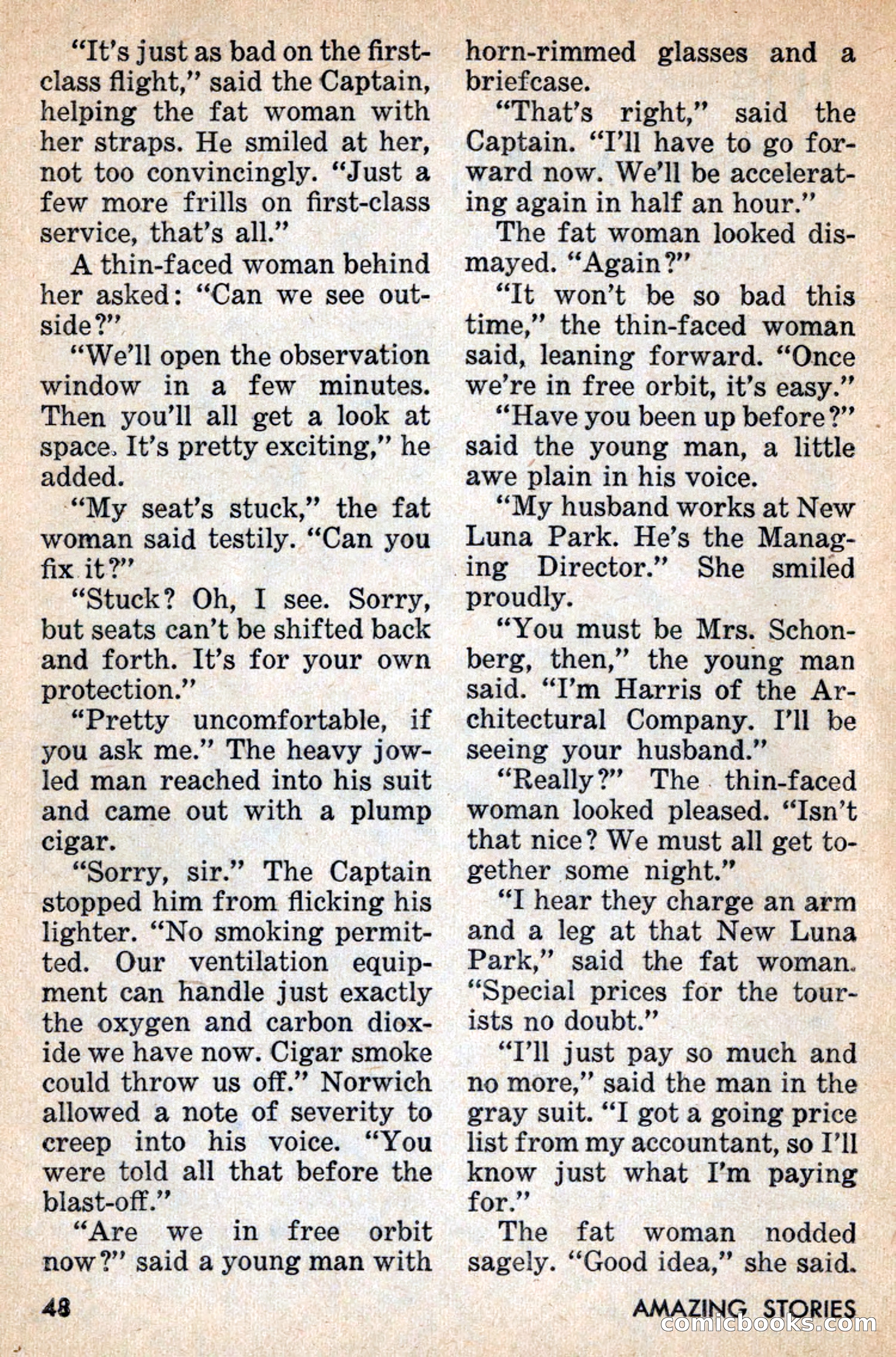 Amazing Stories, July 1956 — page 48 of 132