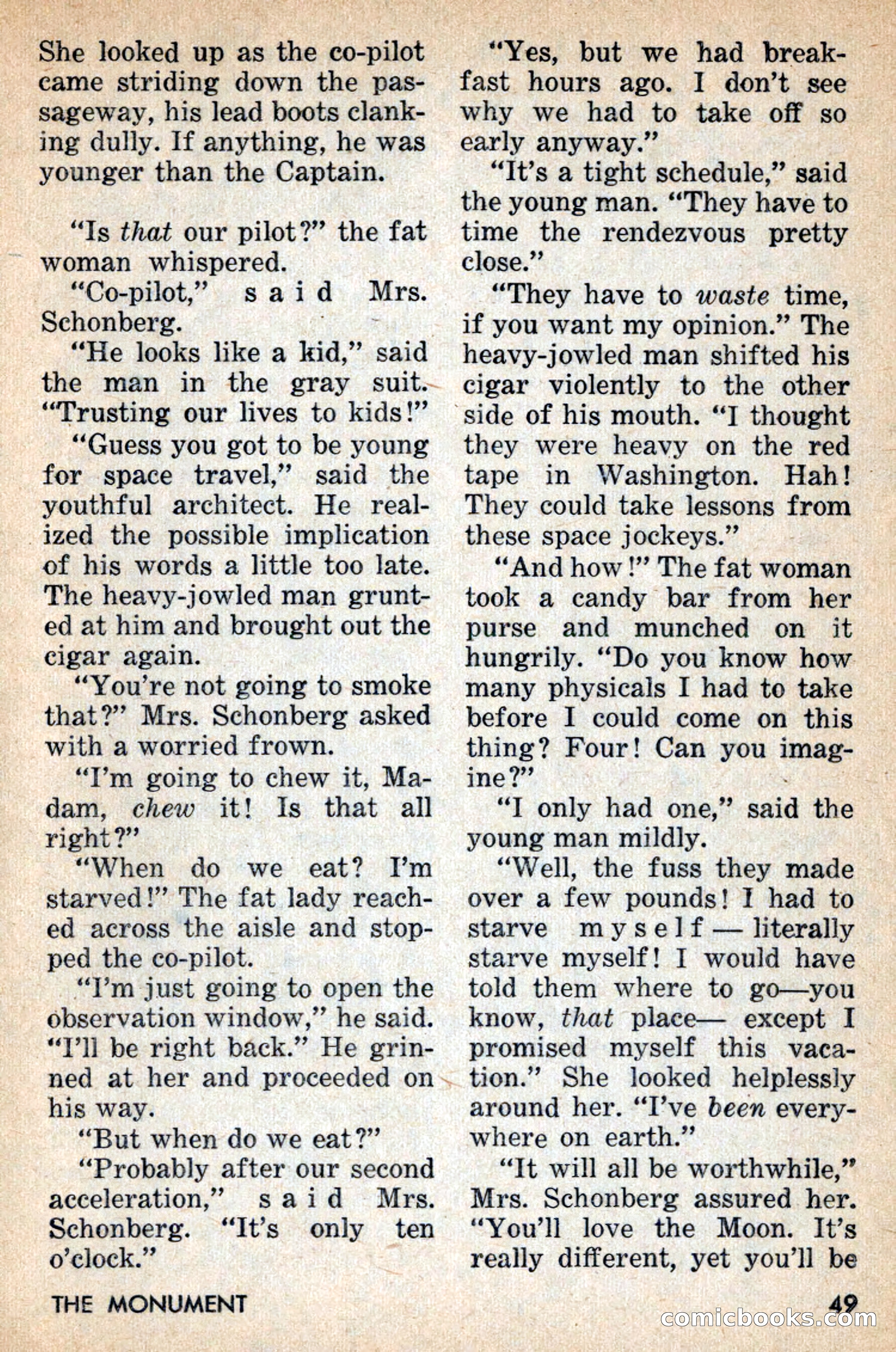 Amazing Stories, July 1956 — page 49 of 132