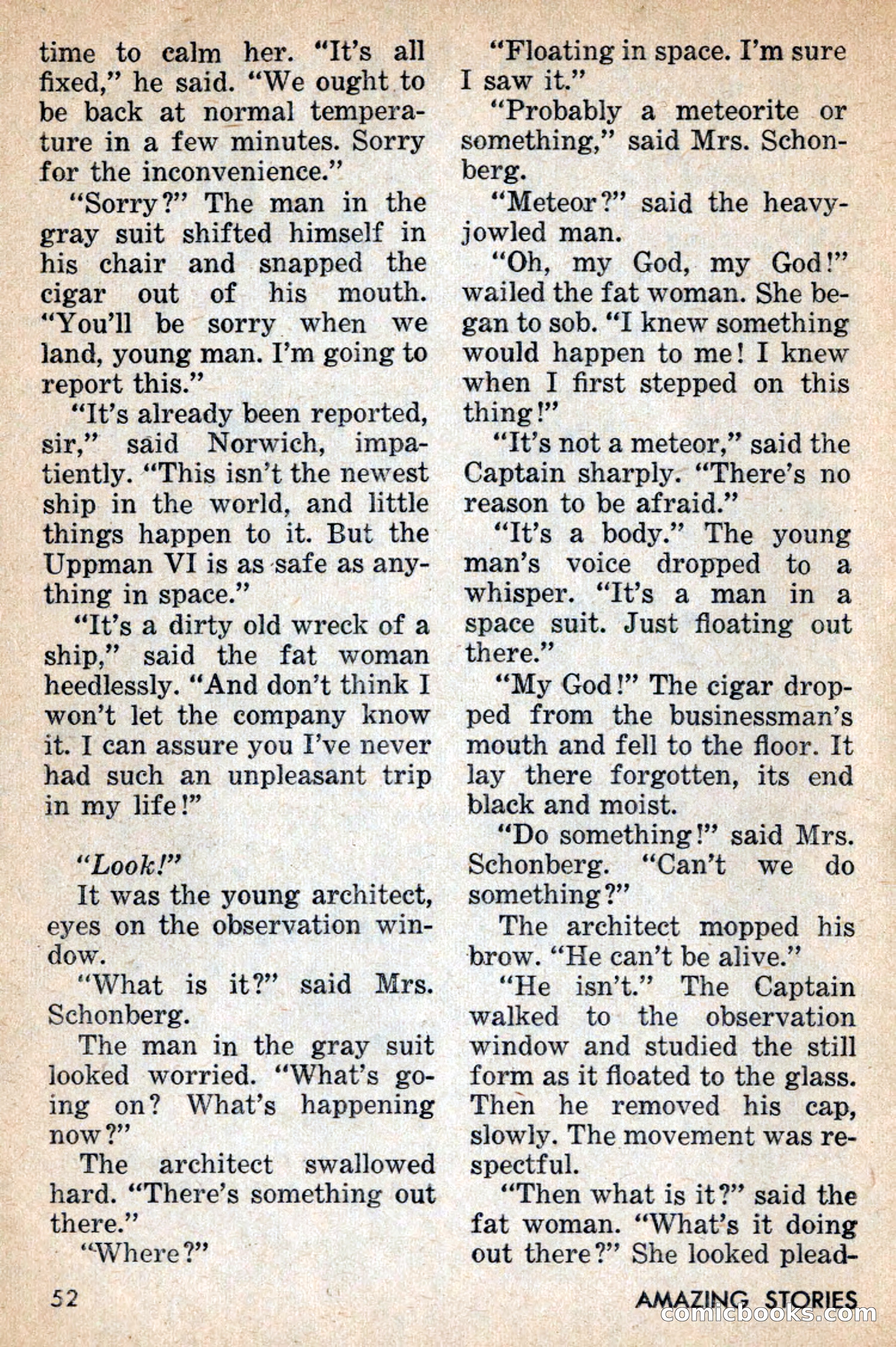 Amazing Stories, July 1956 — page 52 of 132