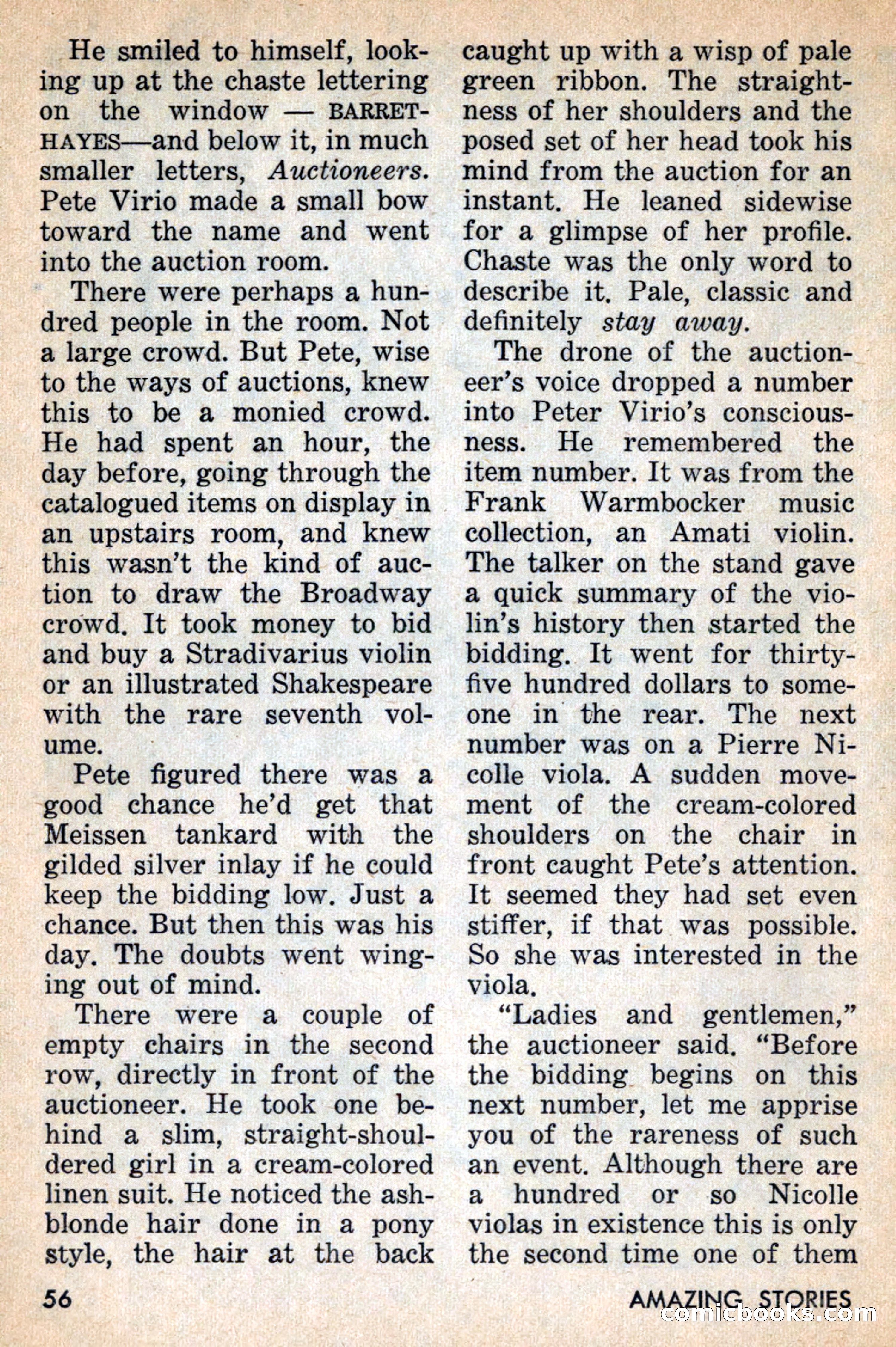 Amazing Stories, July 1956 — page 56 of 132