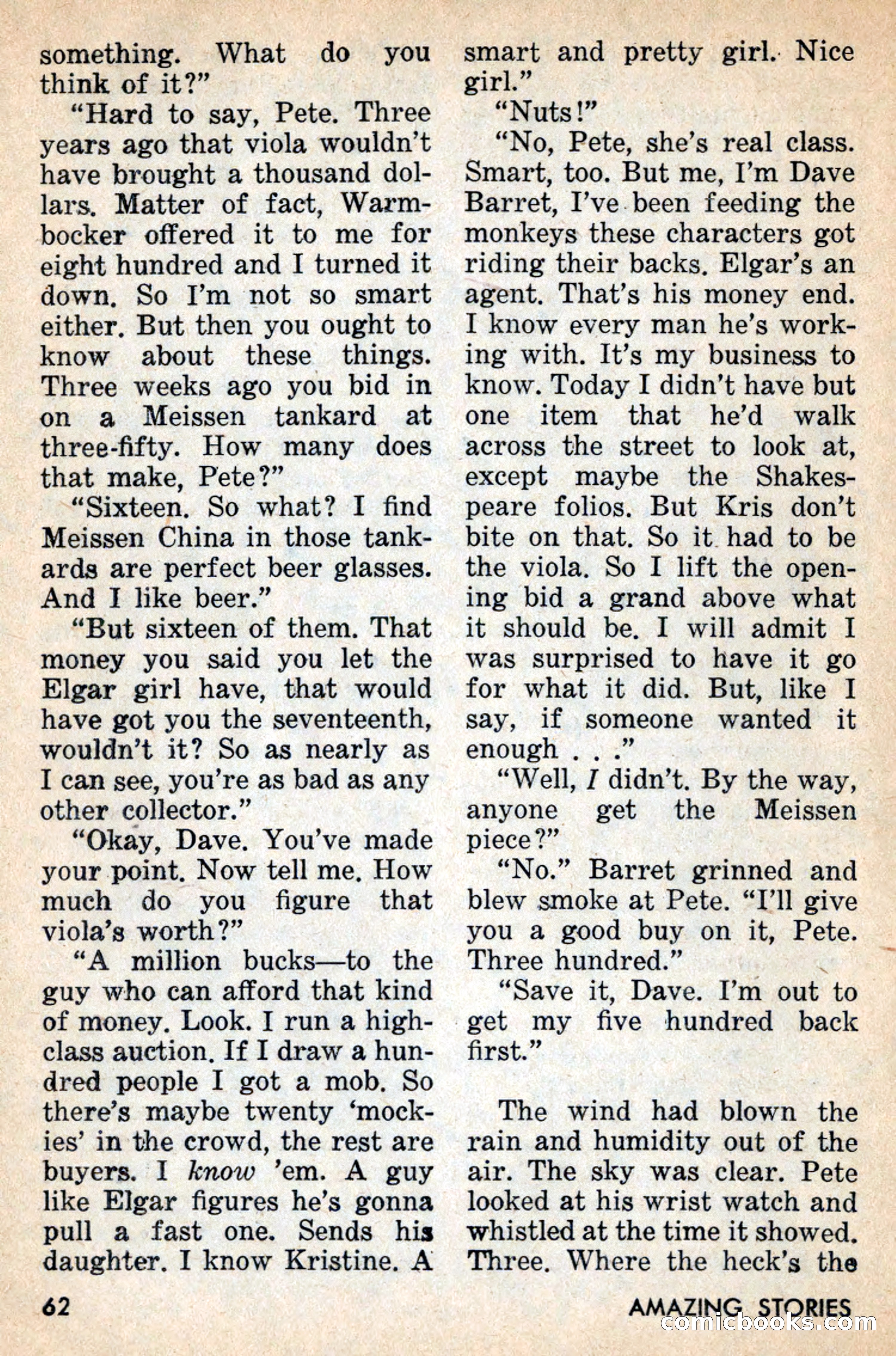 Amazing Stories, July 1956 — page 62 of 132
