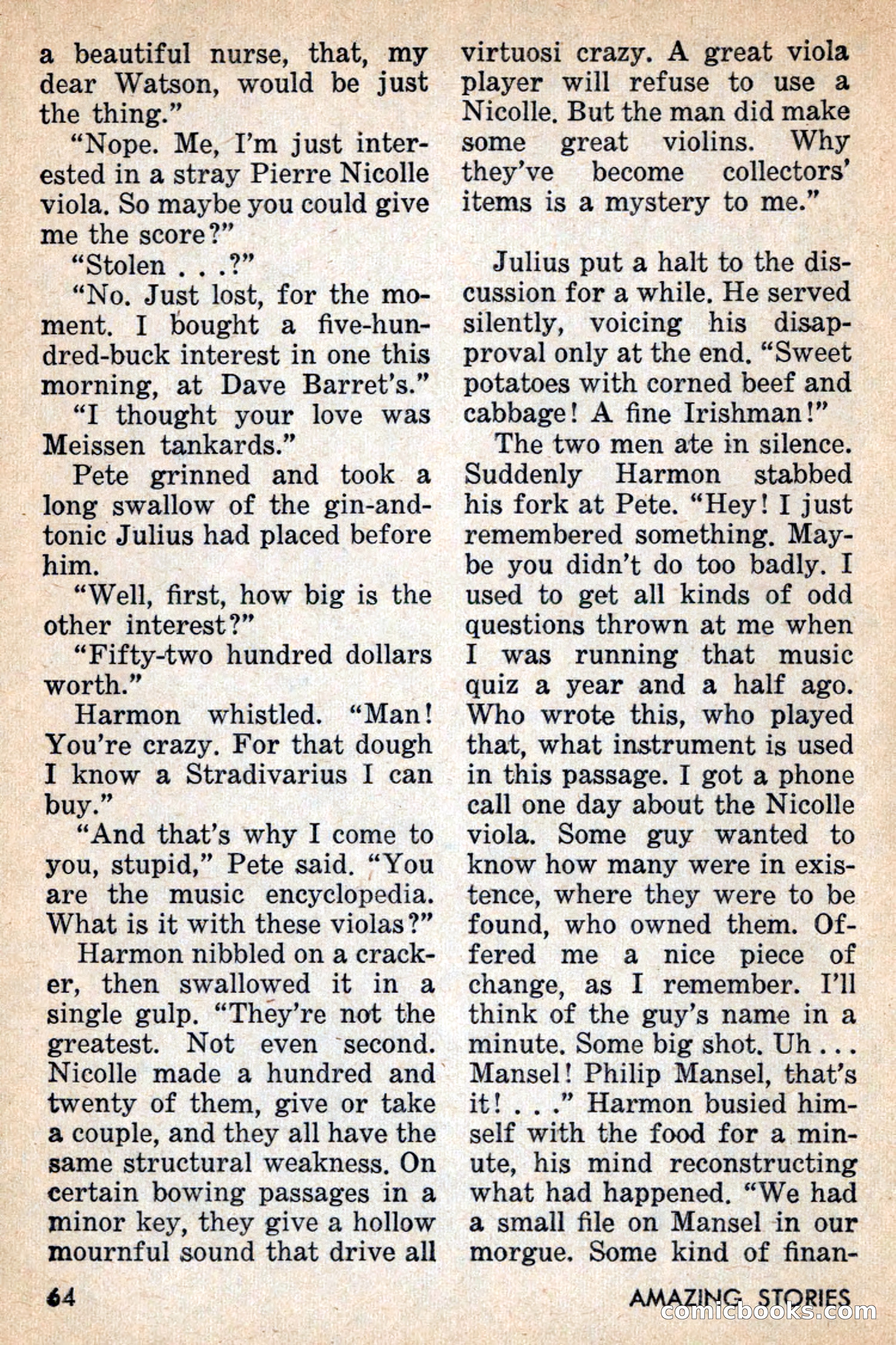 Amazing Stories, July 1956 — page 64 of 132