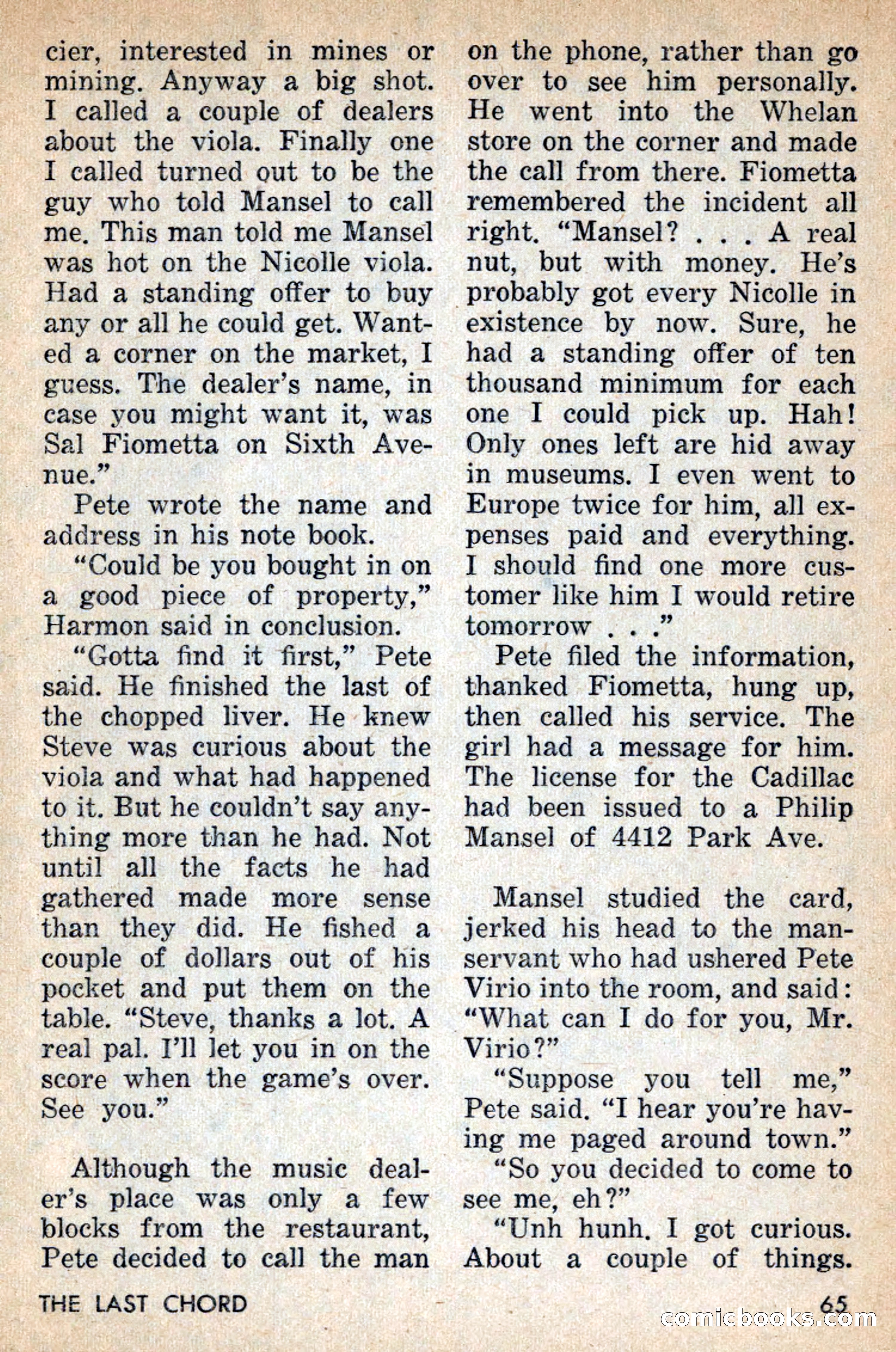 Amazing Stories, July 1956 — page 65 of 132