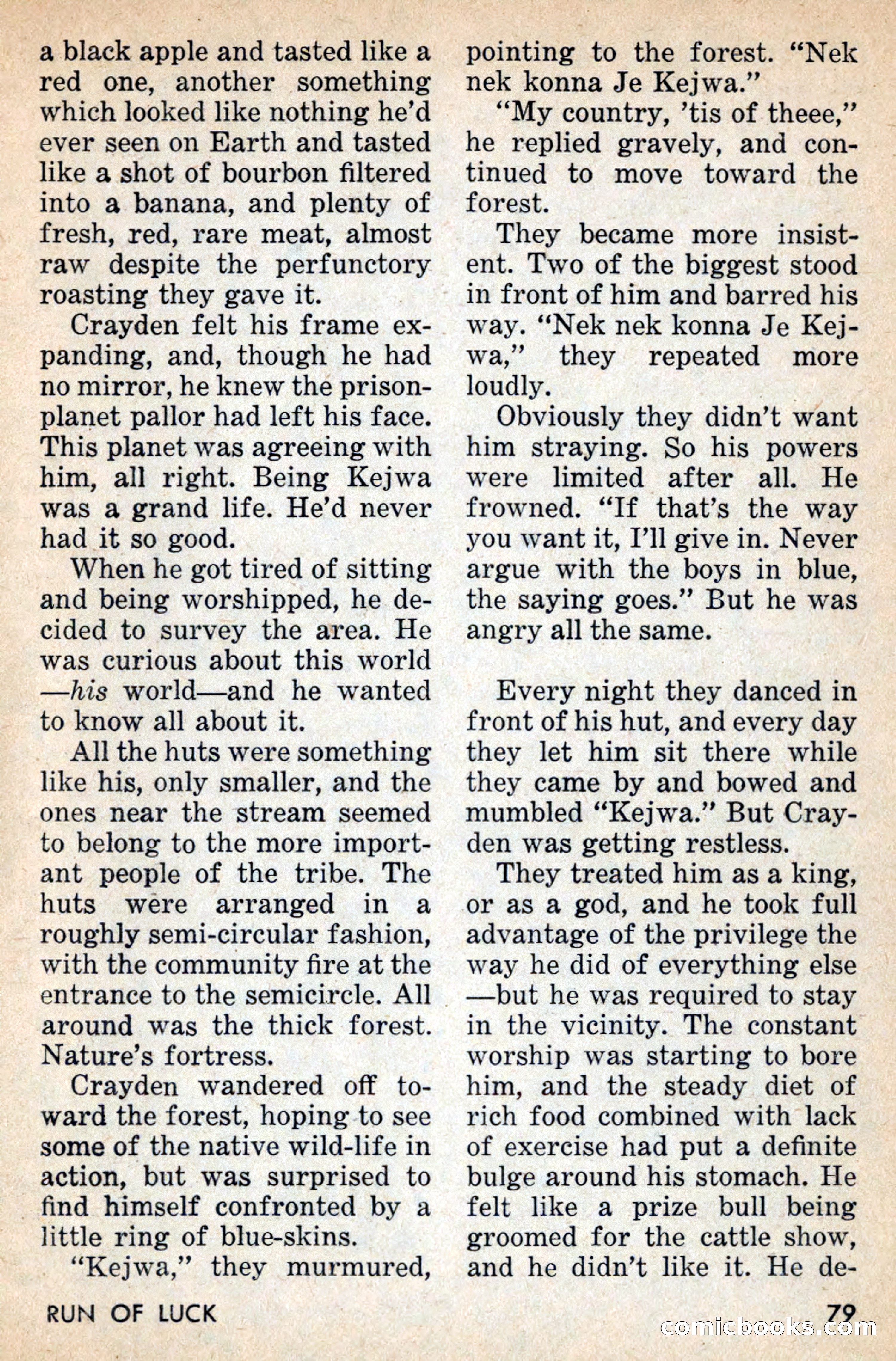 Amazing Stories, July 1956 — page 79 of 132