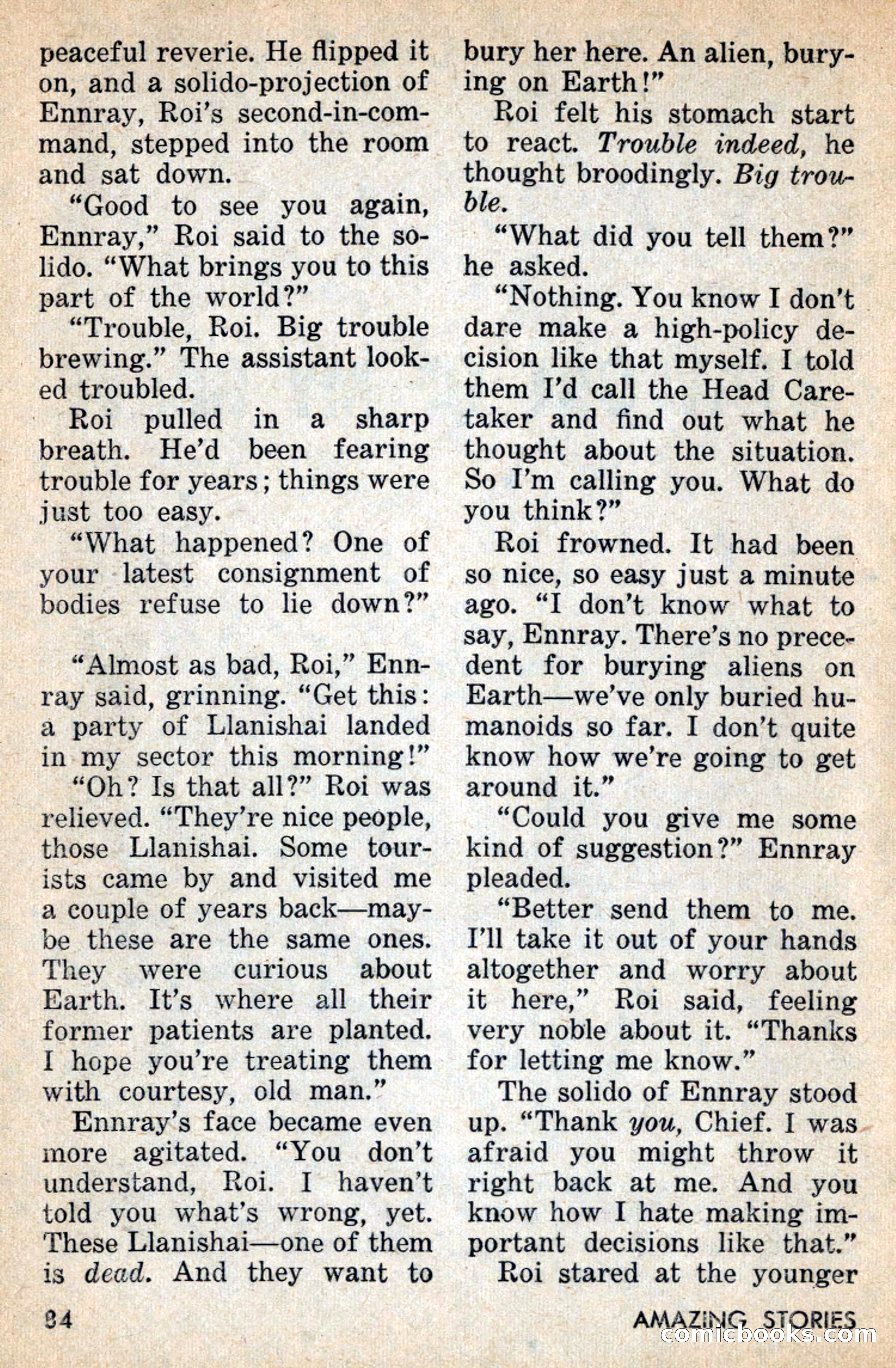 Amazing Stories, July 1956 — page 84 of 132