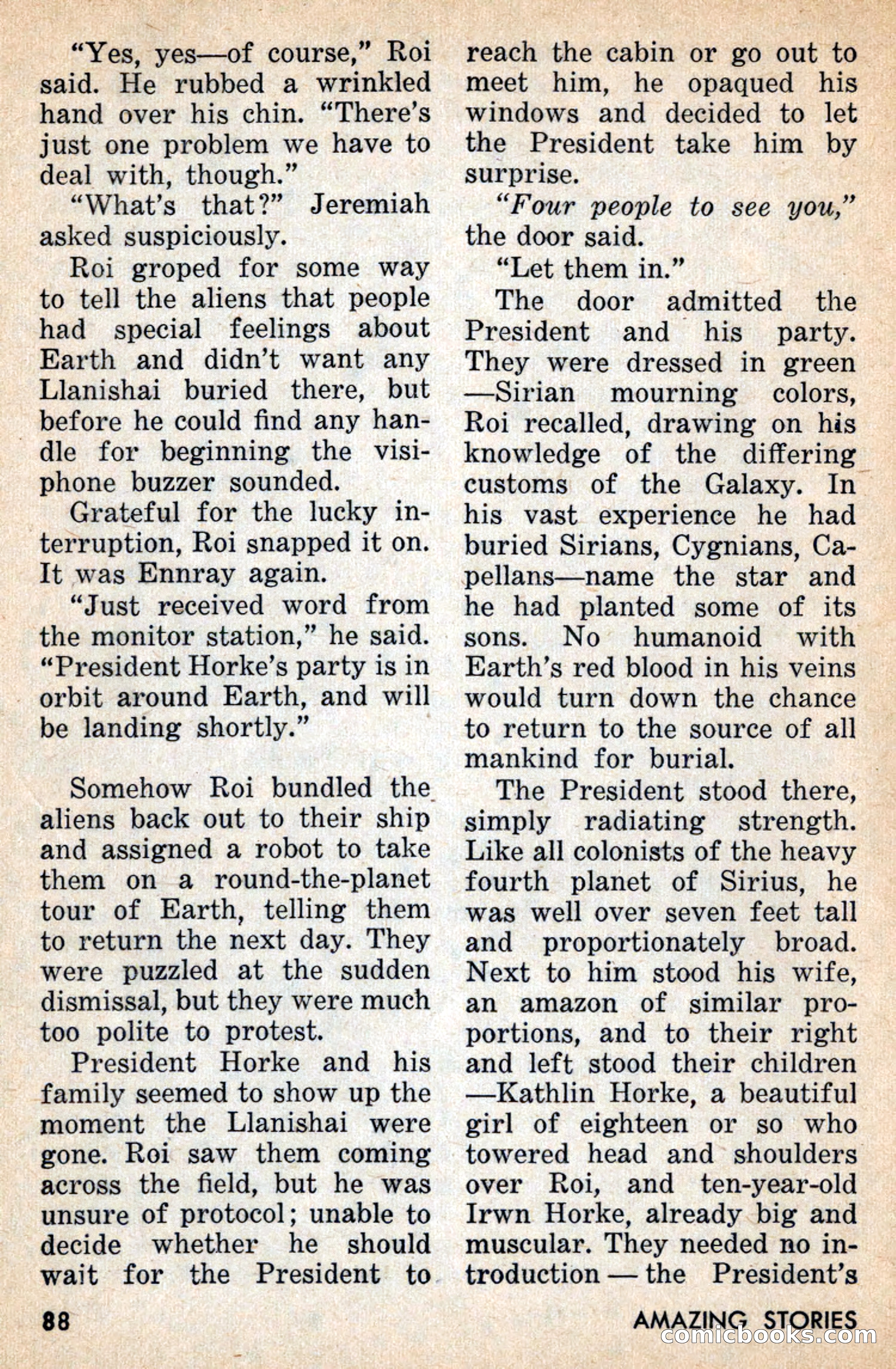 Amazing Stories, July 1956 — page 88 of 132