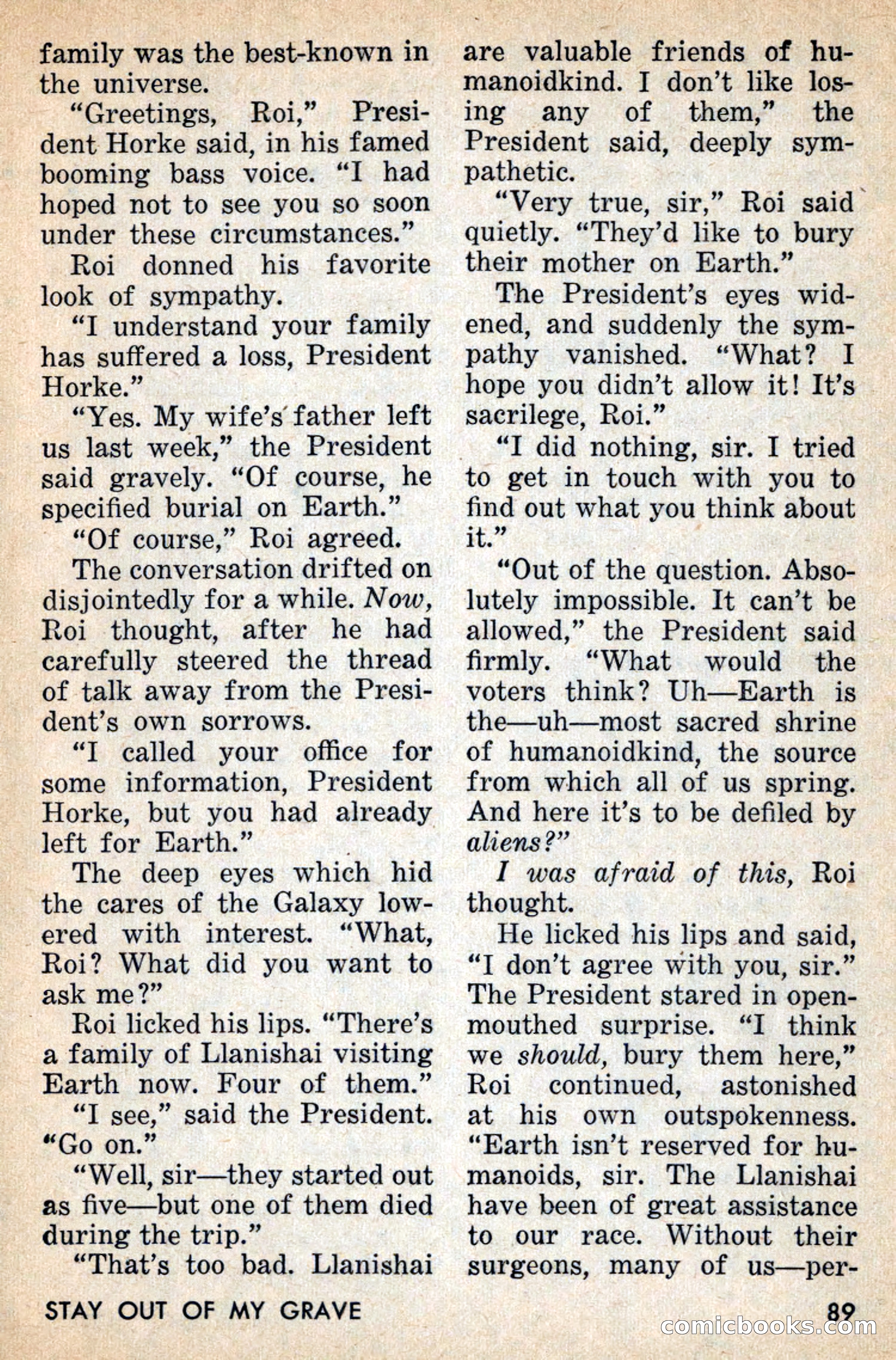 Amazing Stories, July 1956 — page 89 of 132