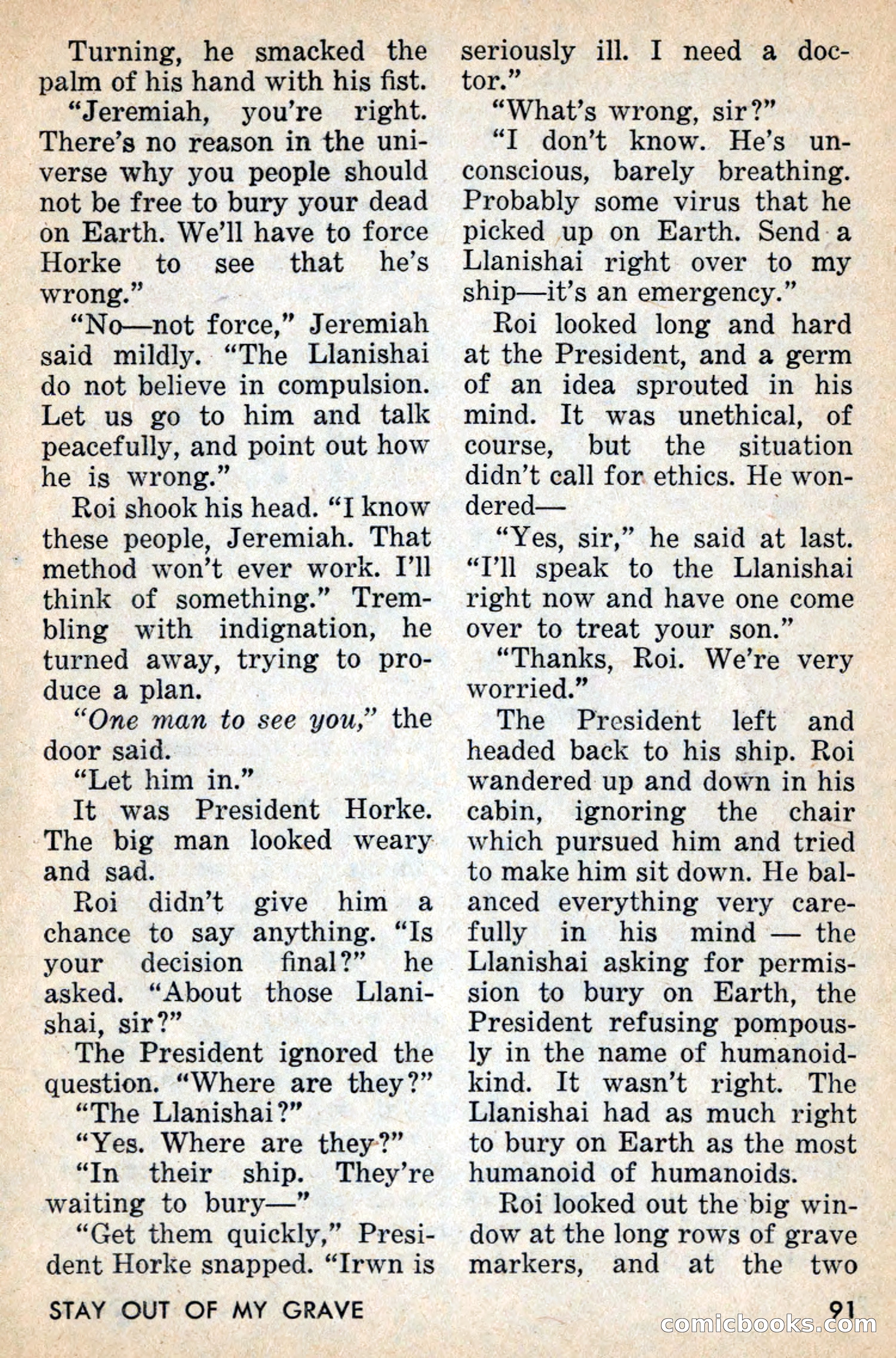 Amazing Stories, July 1956 — page 91 of 132
