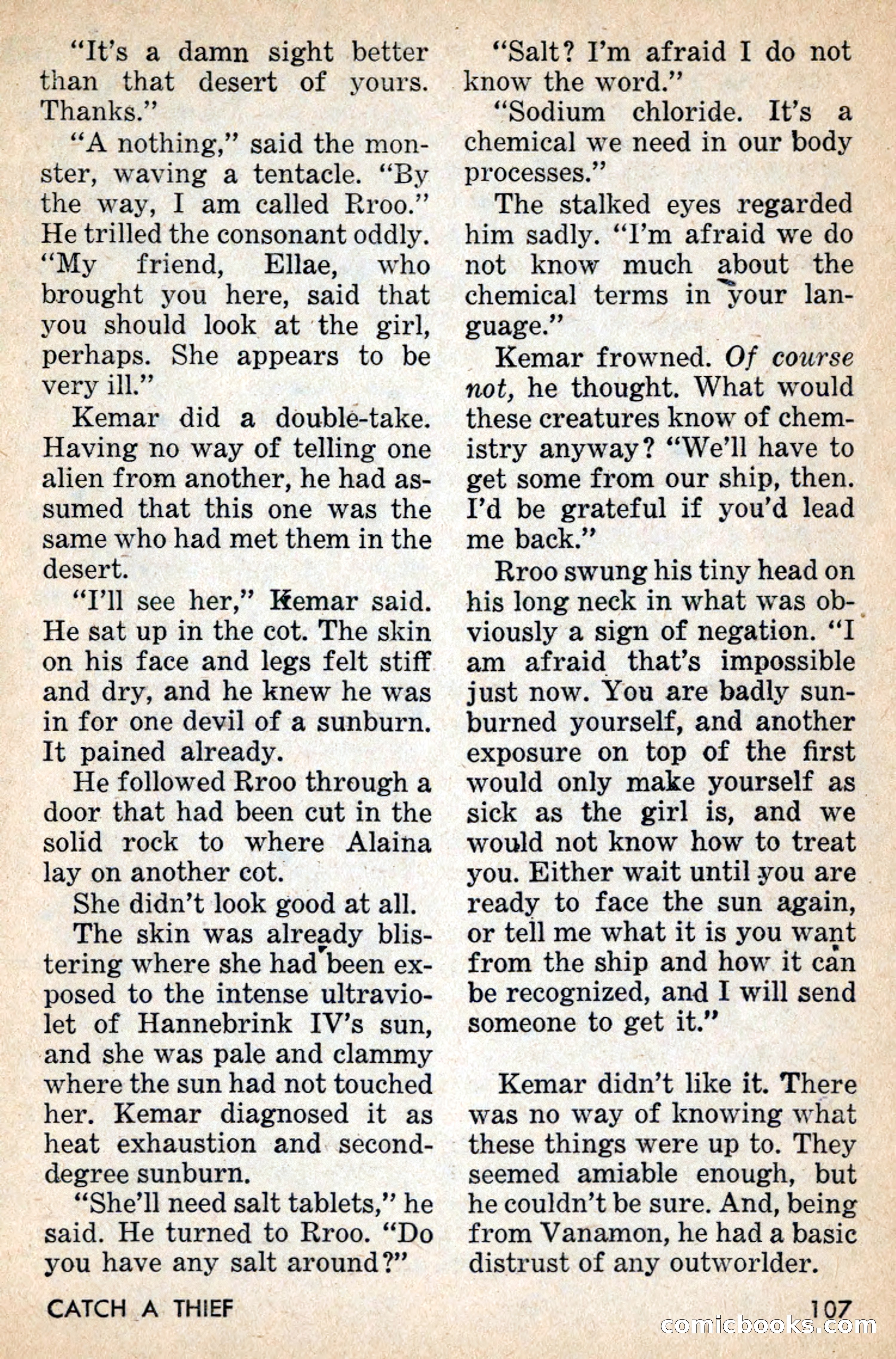 Amazing Stories, July 1956 — page 107 of 132