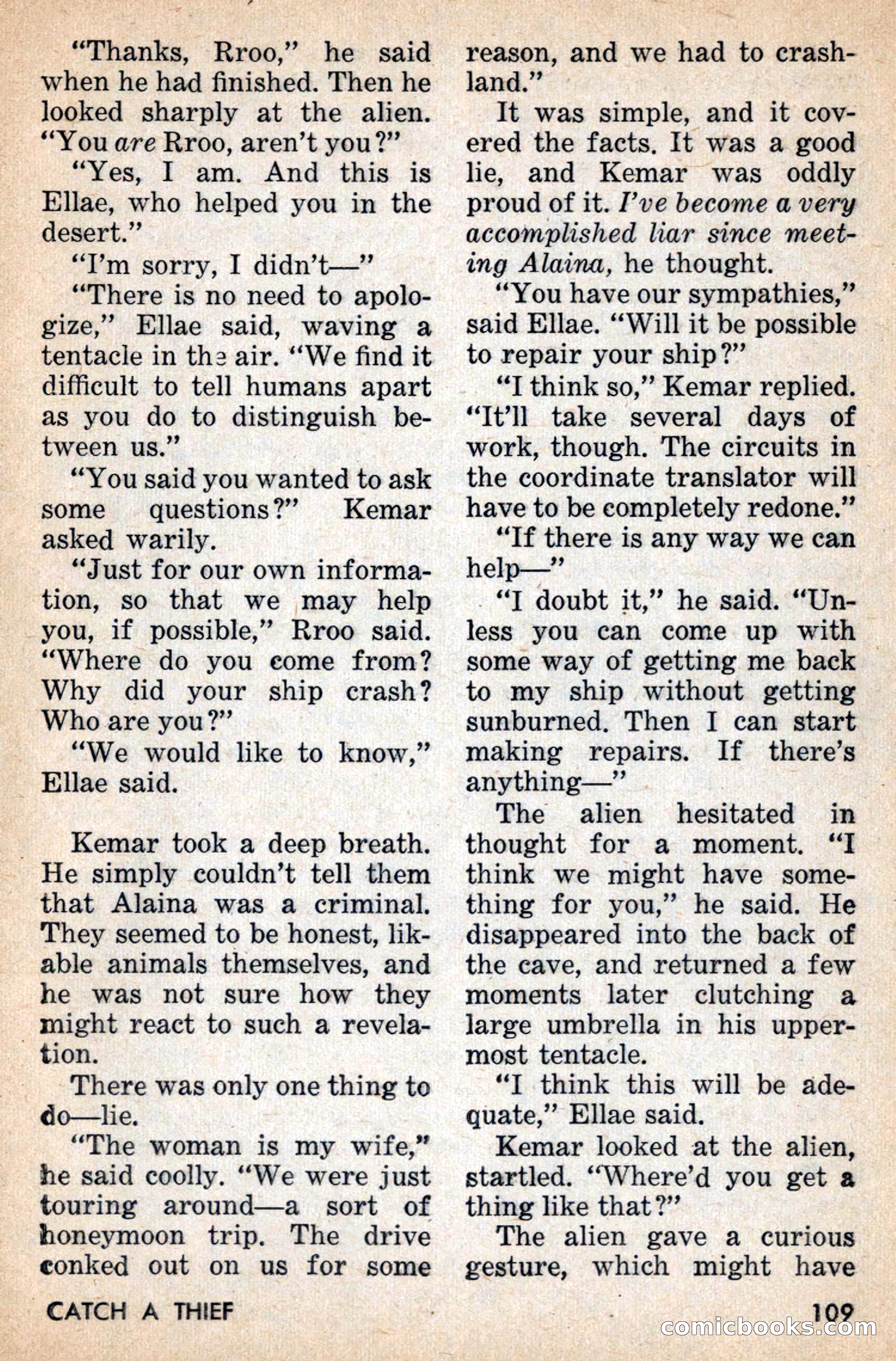 Amazing Stories, July 1956 — page 109 of 132