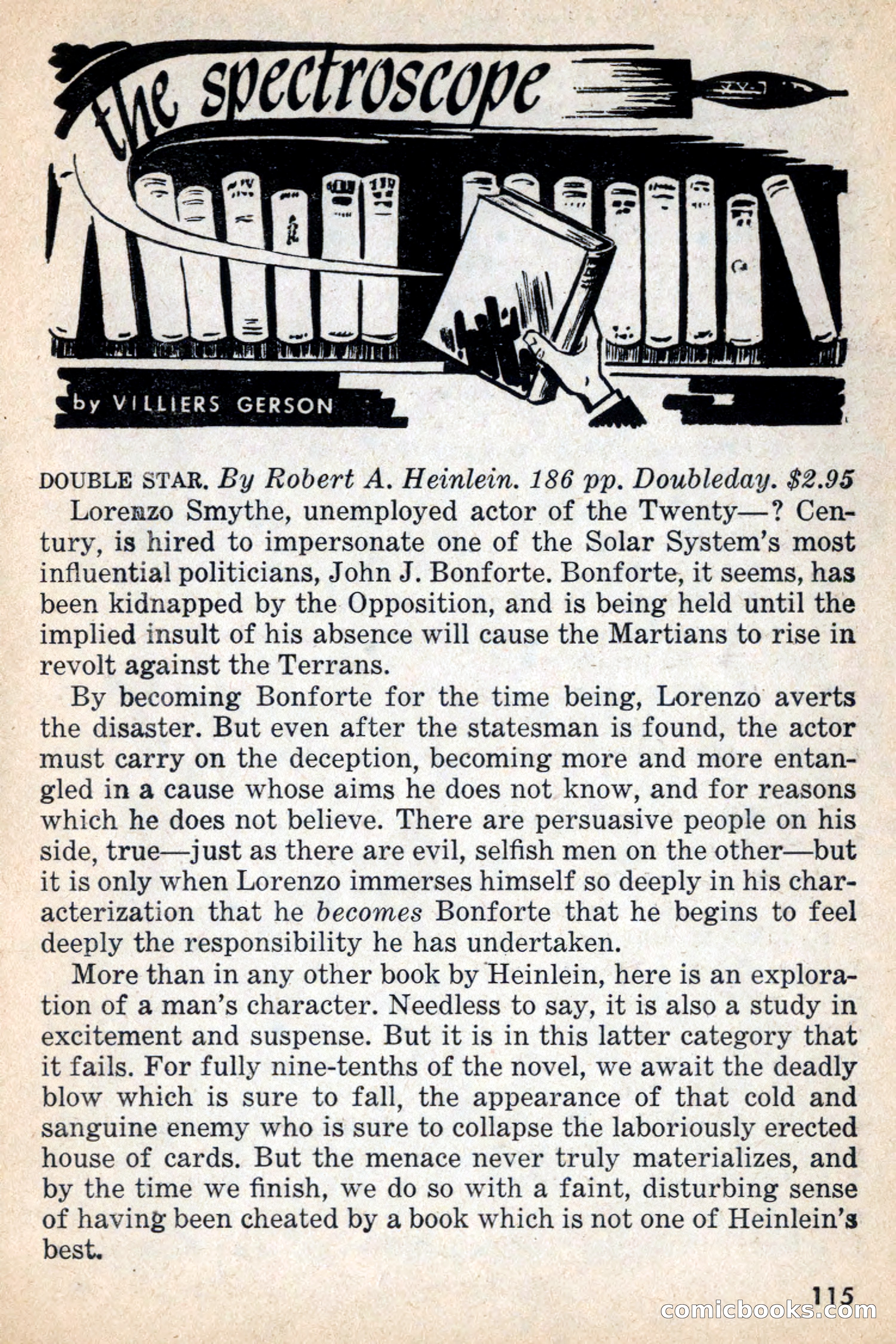 Amazing Stories, July 1956 — page 115 of 132