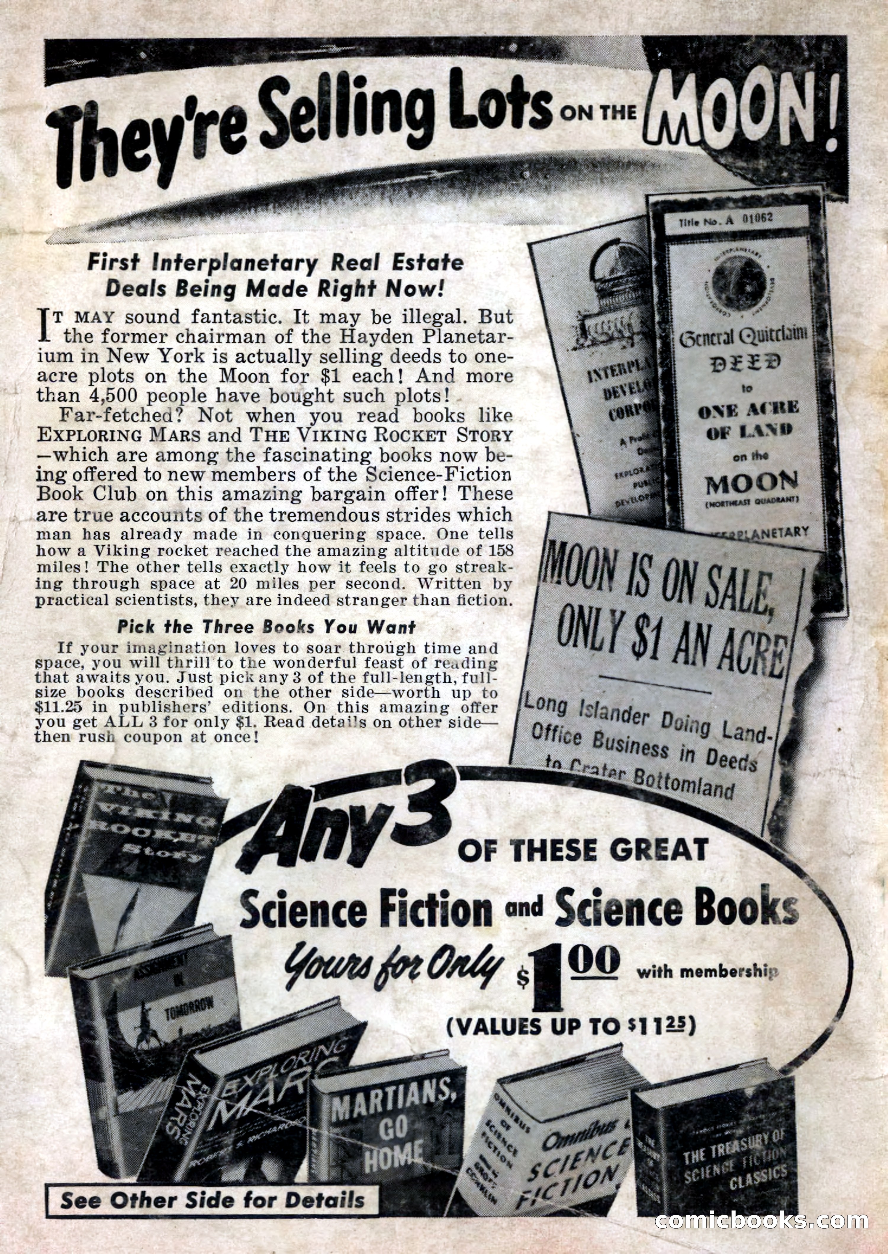 Amazing Stories, July 1956 — page 132 of 132