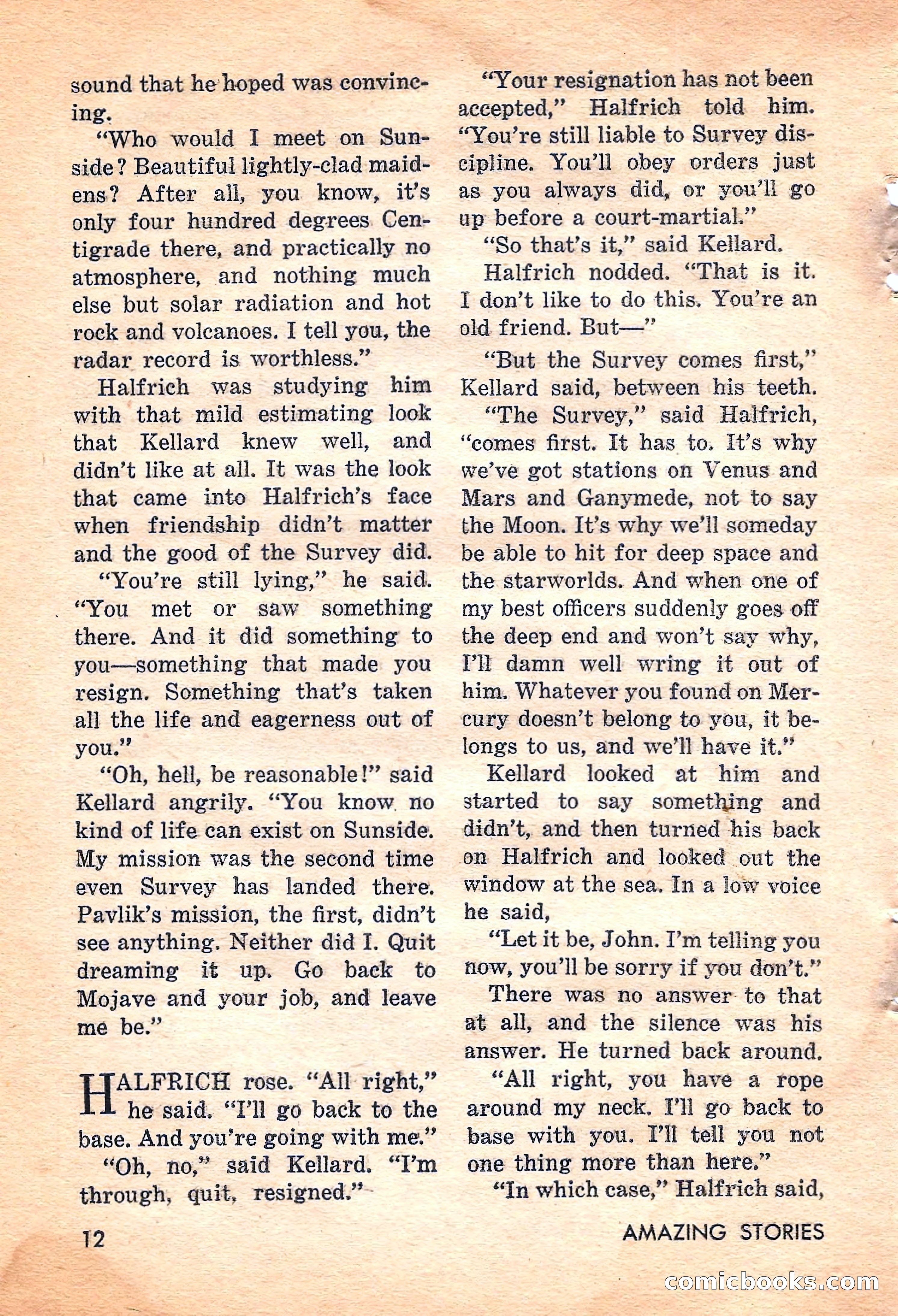Amazing Stories, September 1962 — page 12 of 132