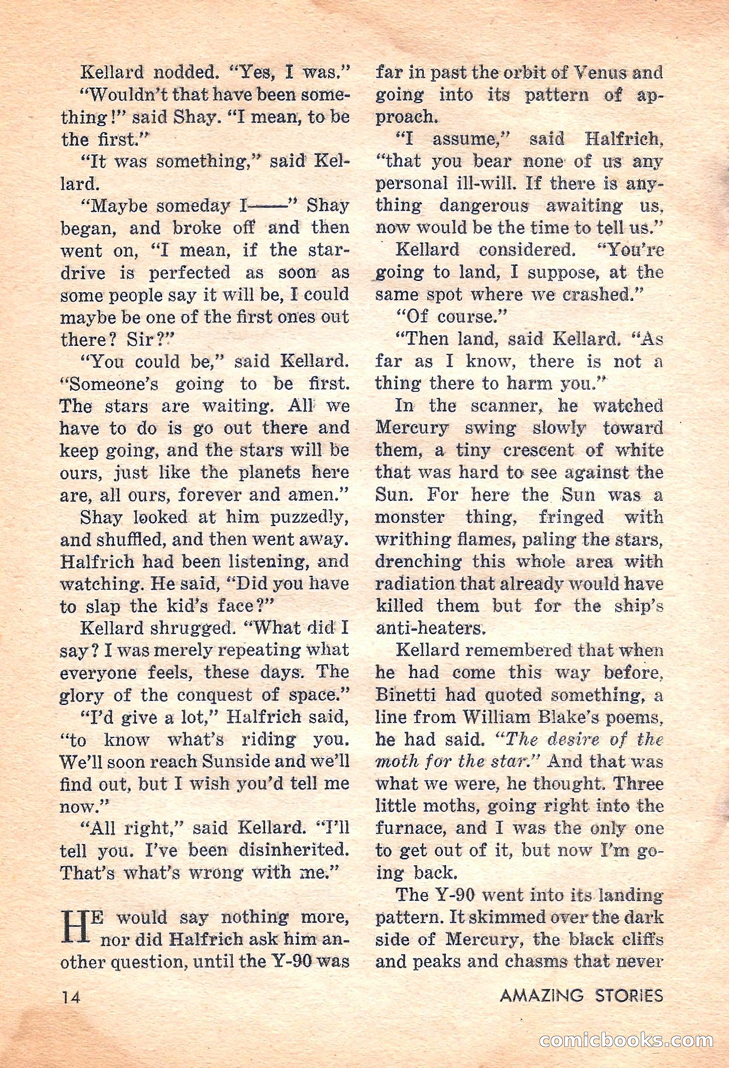 Amazing Stories, September 1962 — page 14 of 132