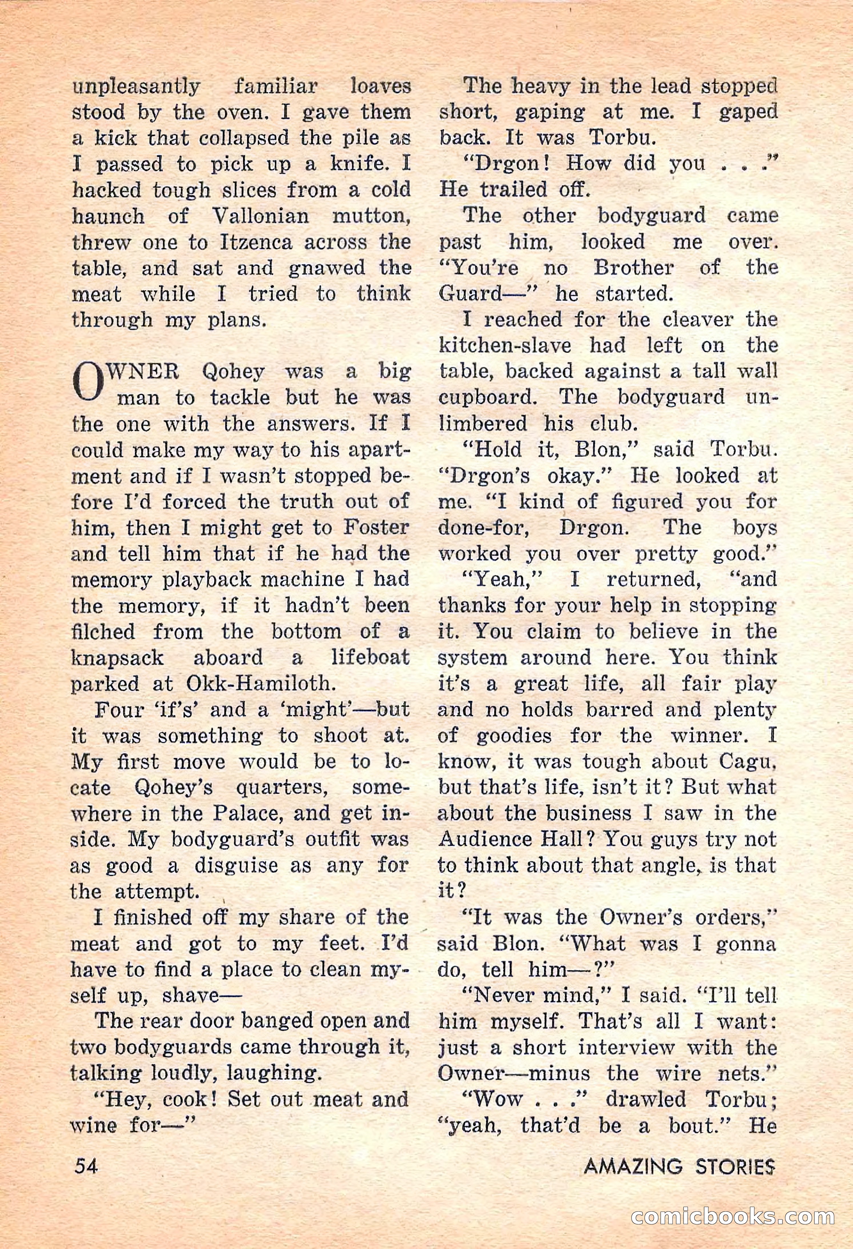 Amazing Stories, September 1962 — page 54 of 132