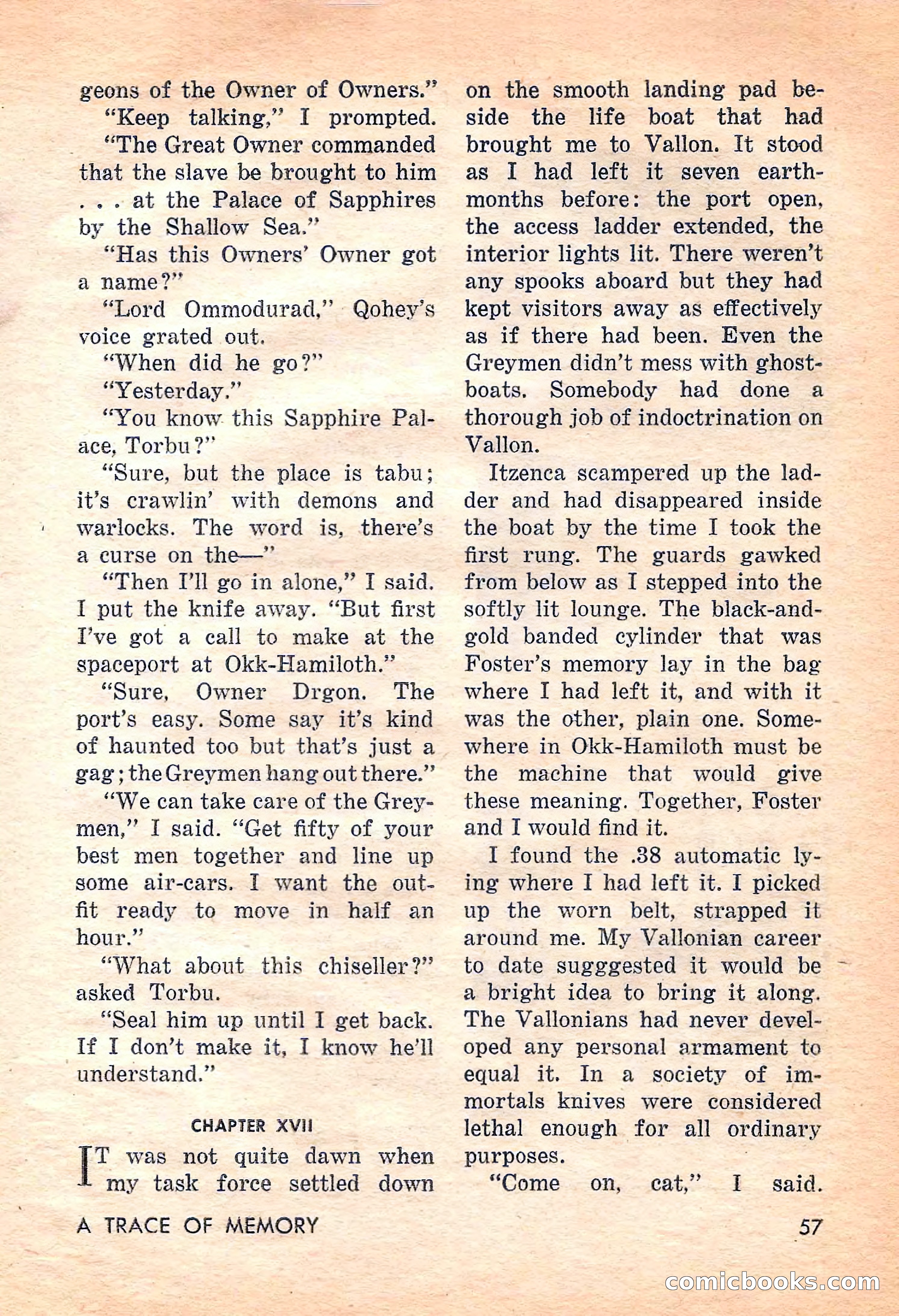 Amazing Stories, September 1962 — page 57 of 132