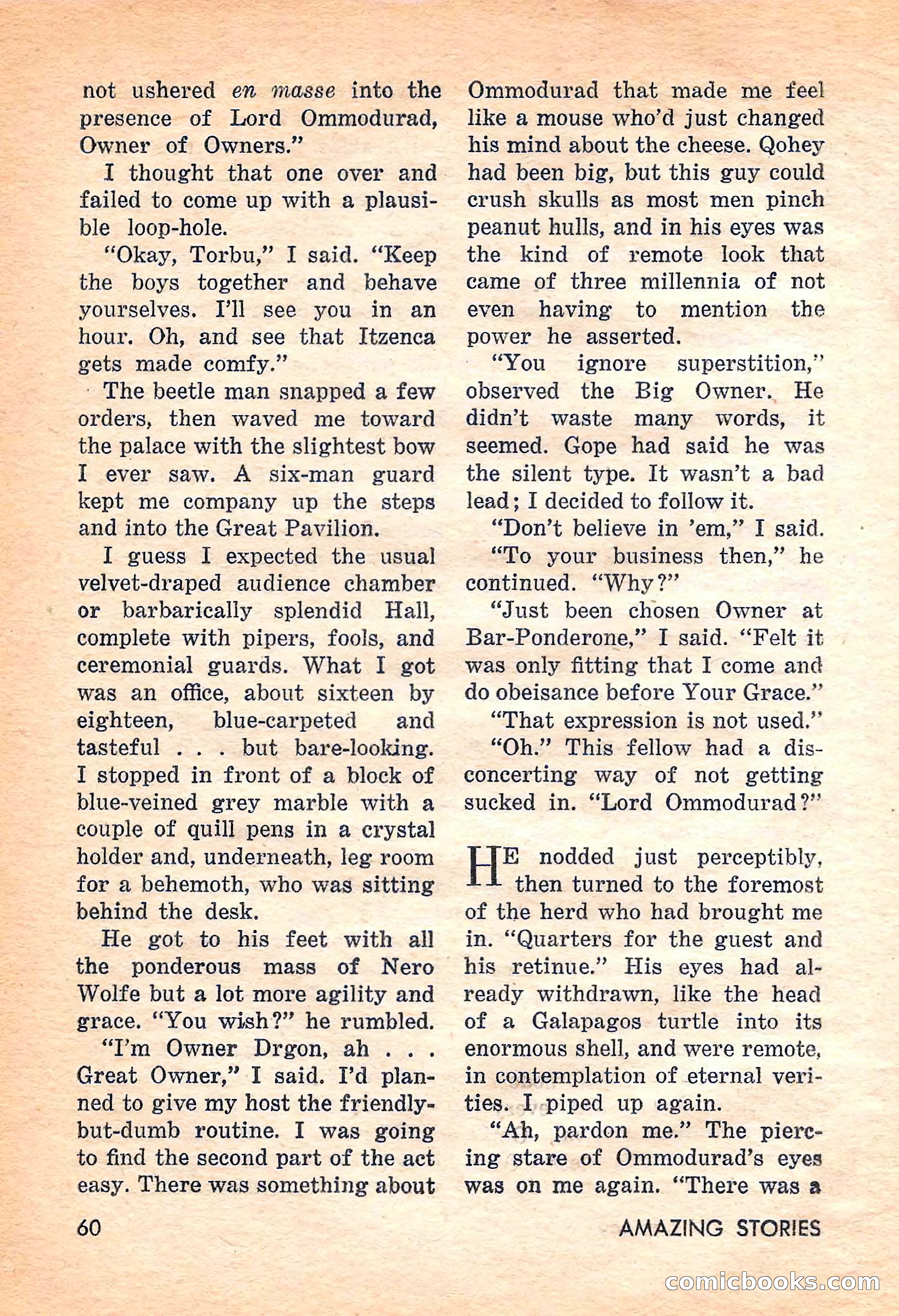 Amazing Stories, September 1962 — page 60 of 132