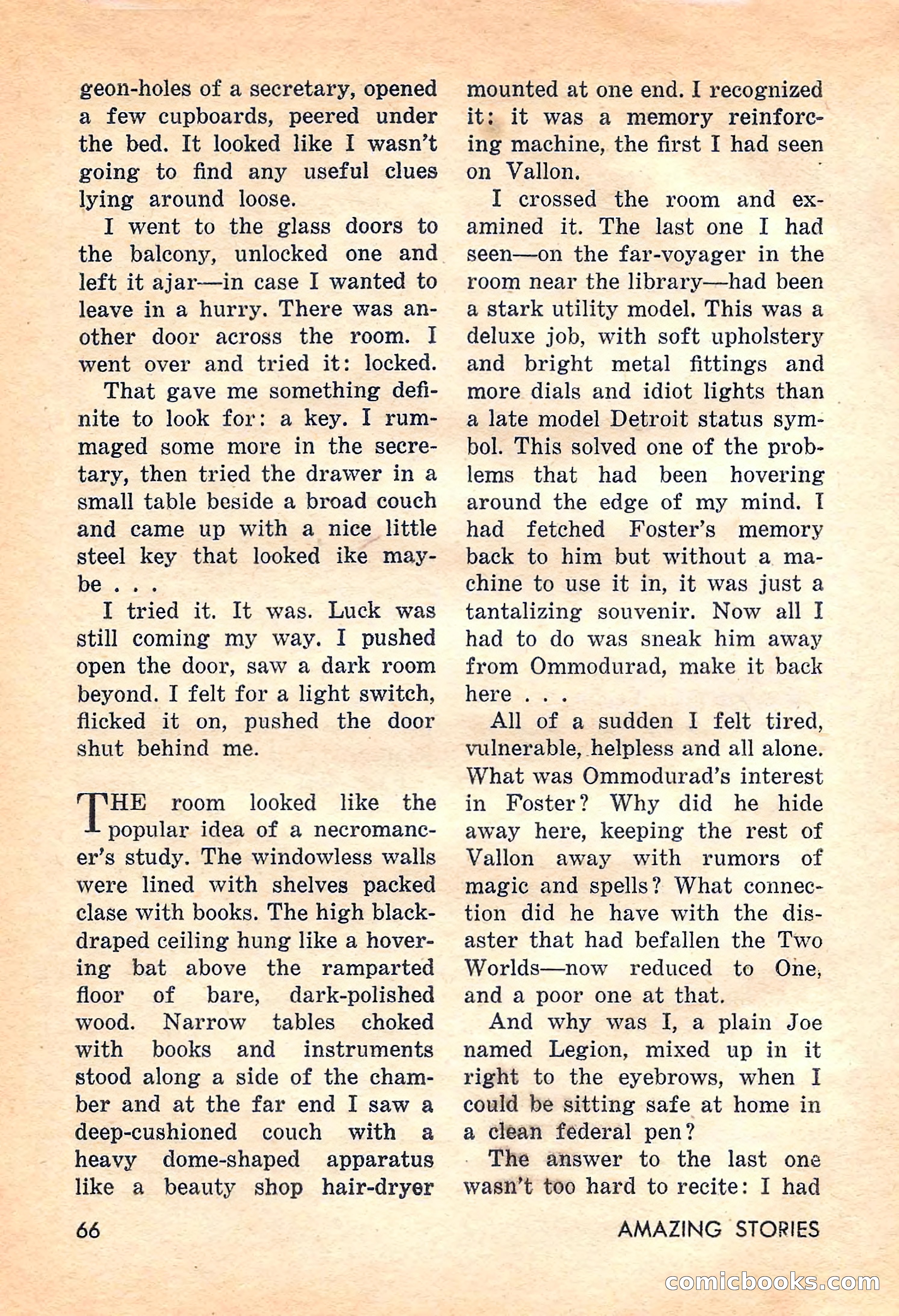 Amazing Stories, September 1962 — page 66 of 132