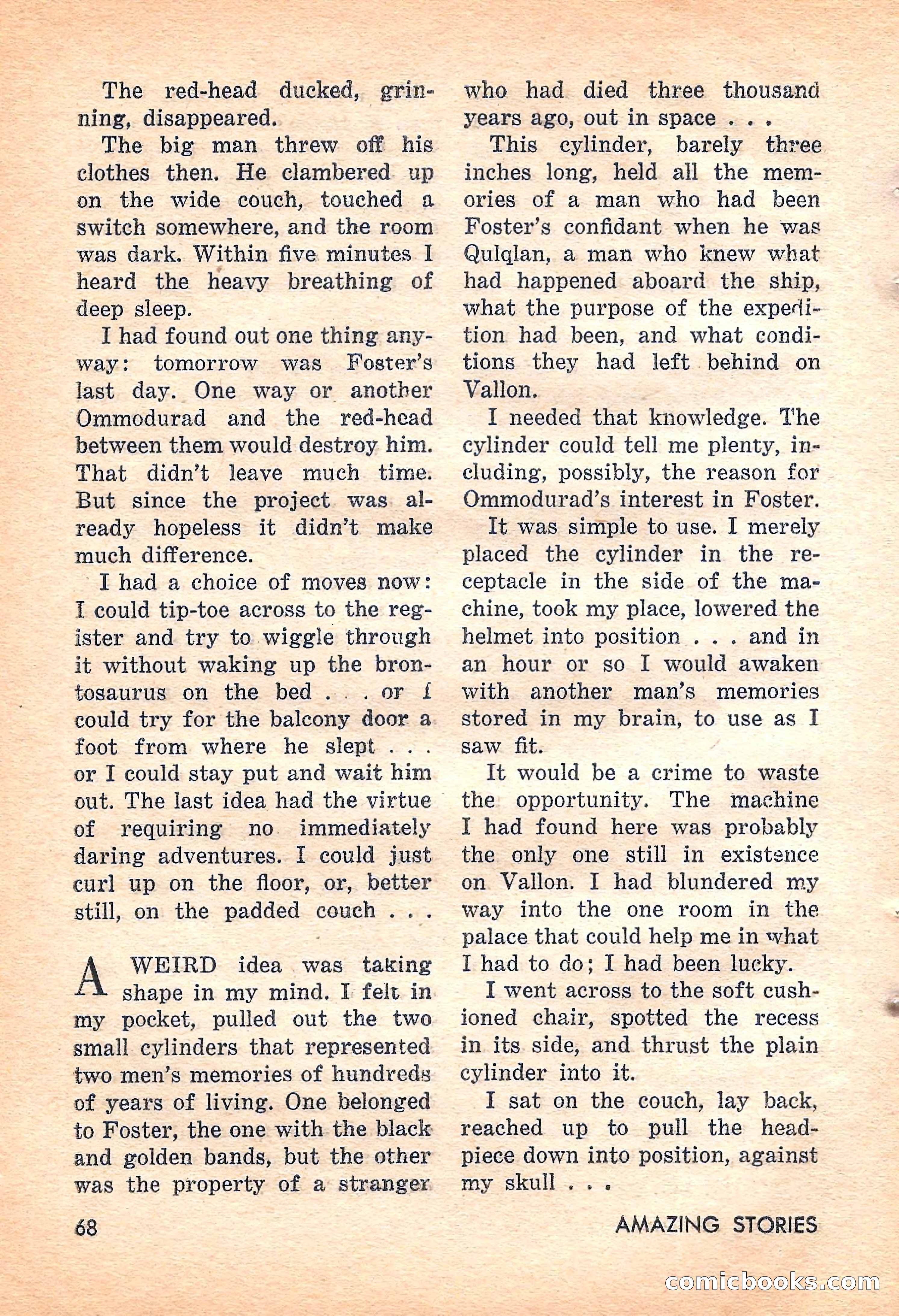 Amazing Stories, September 1962 — page 68 of 132