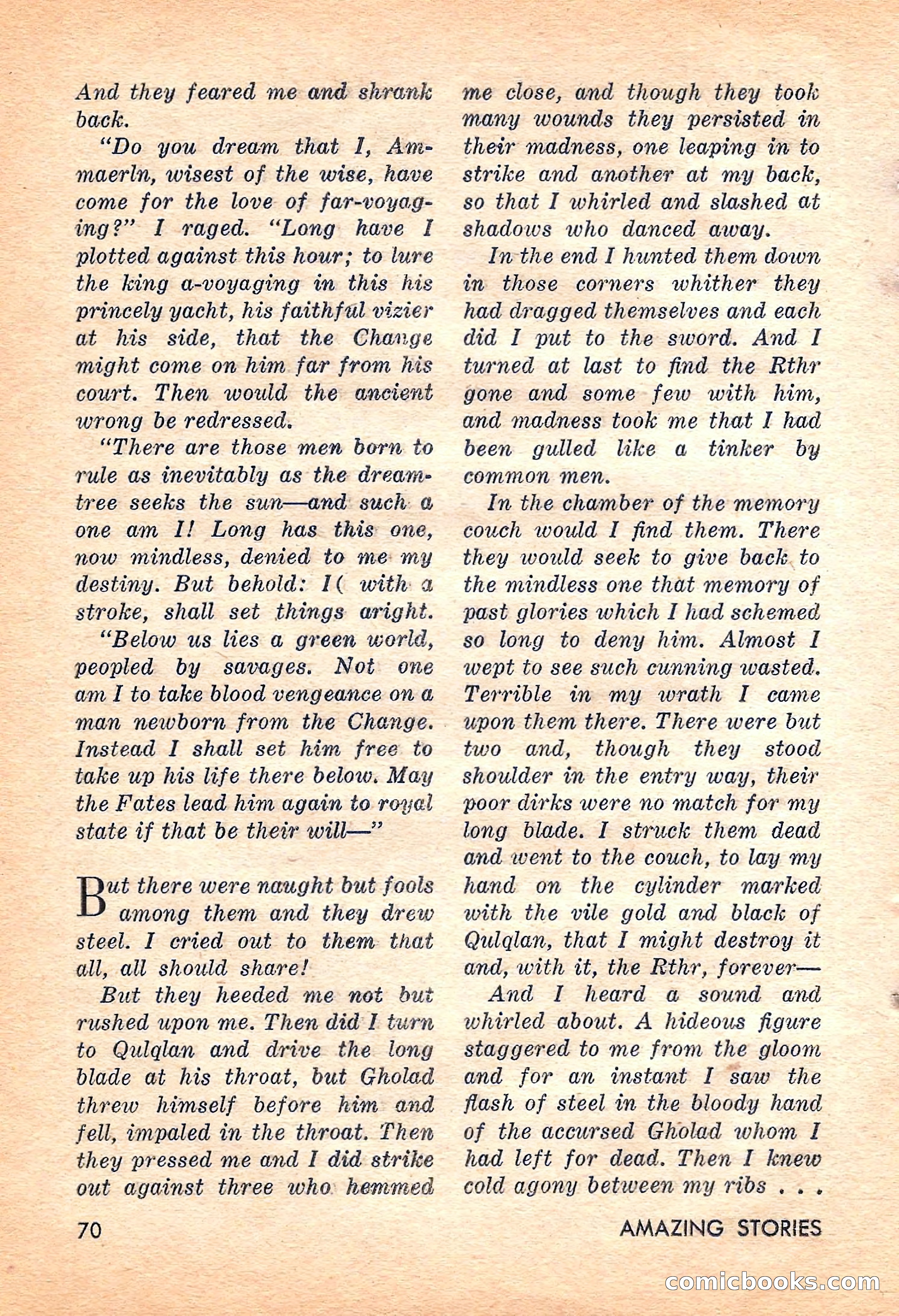 Amazing Stories, September 1962 — page 70 of 132
