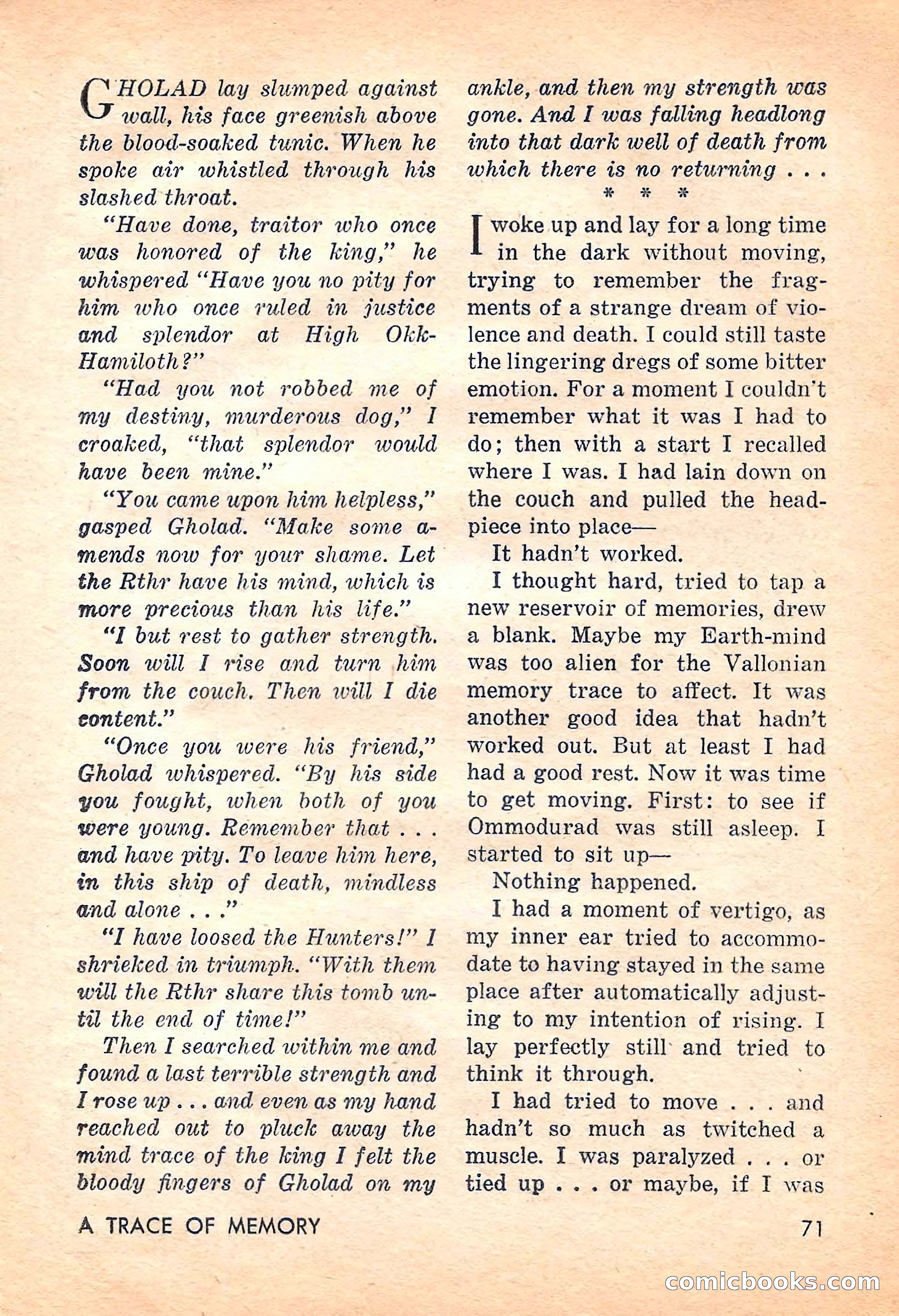 Amazing Stories, September 1962 — page 71 of 132
