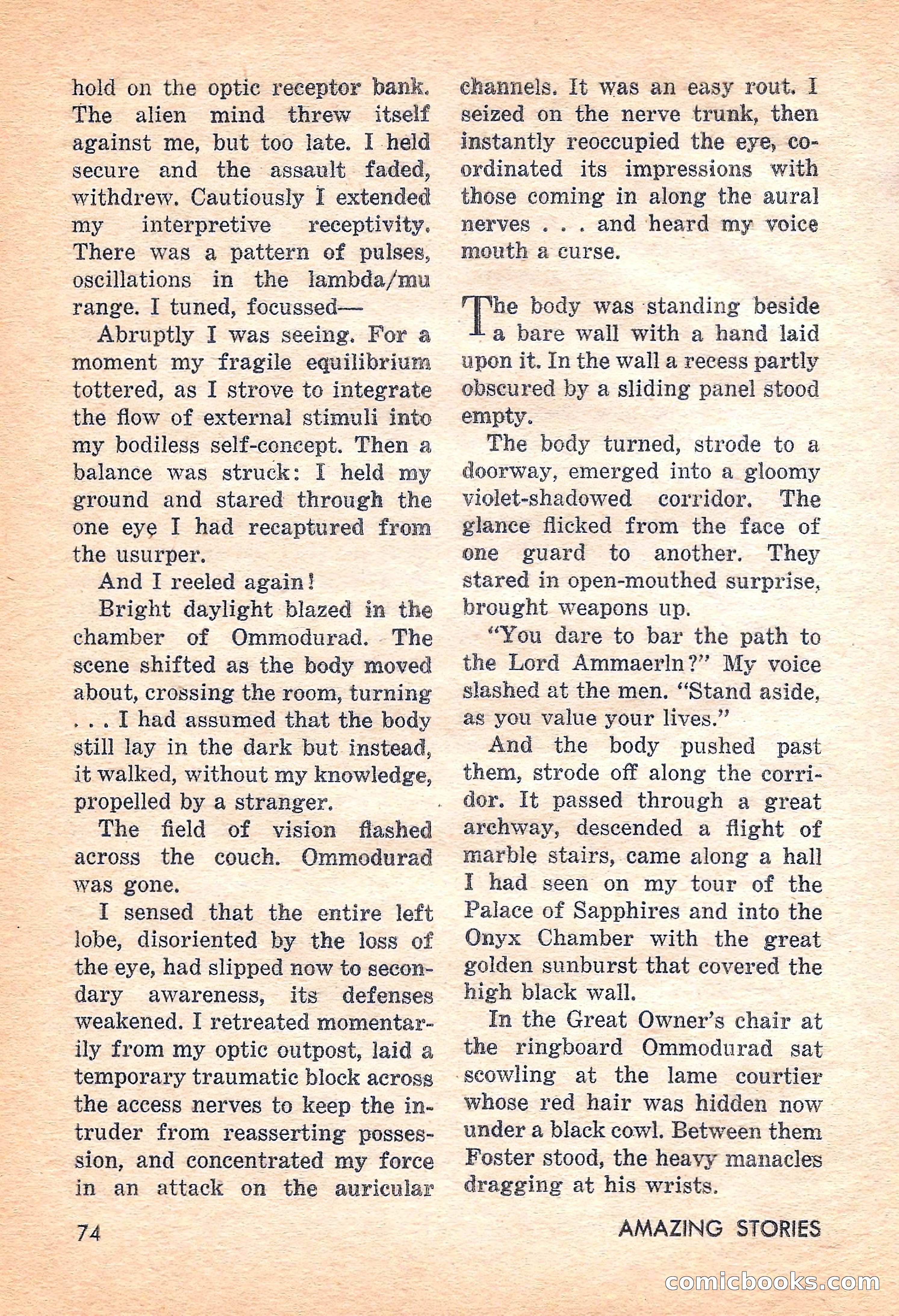 Amazing Stories, September 1962 — page 74 of 132