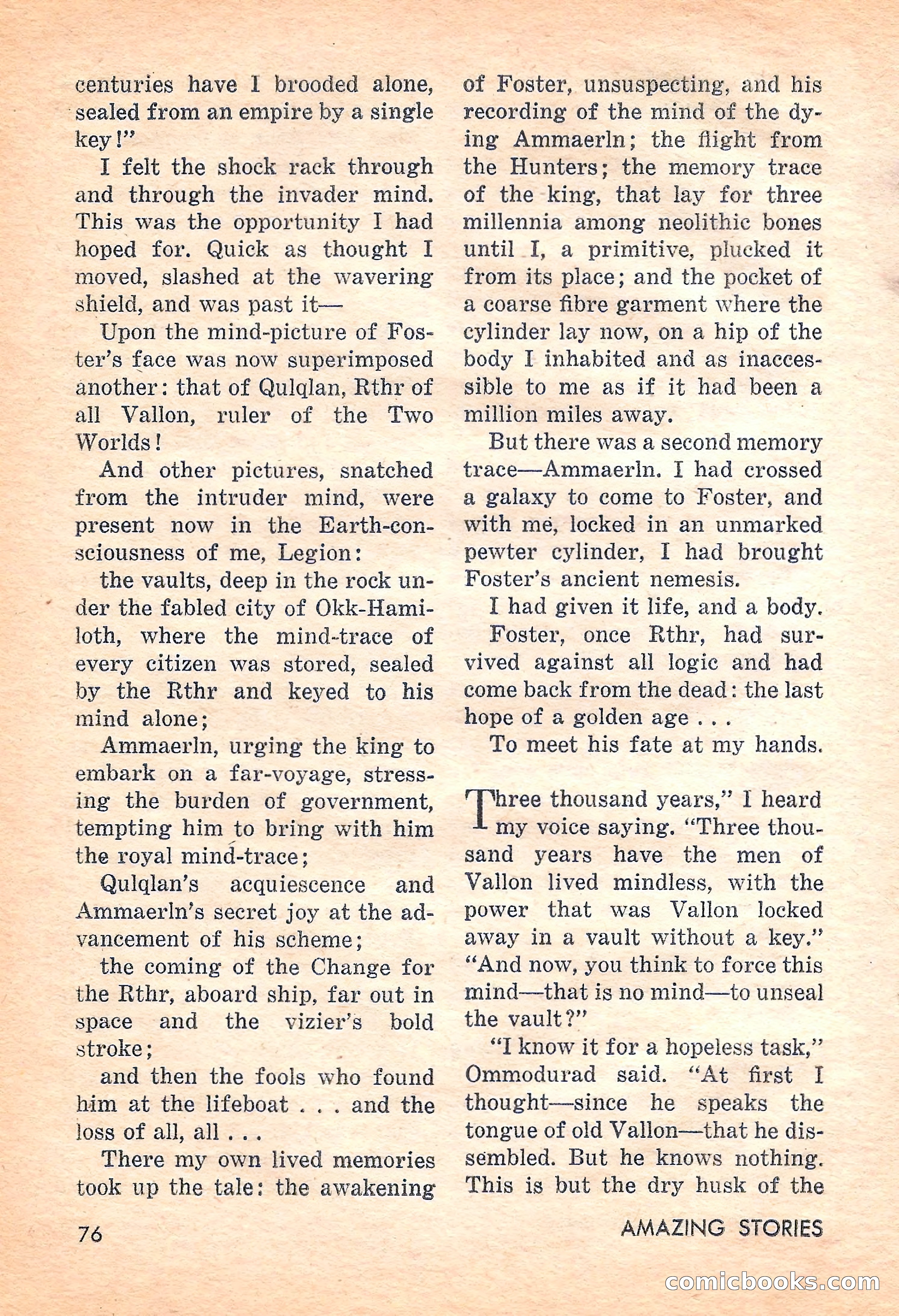 Amazing Stories, September 1962 — page 76 of 132
