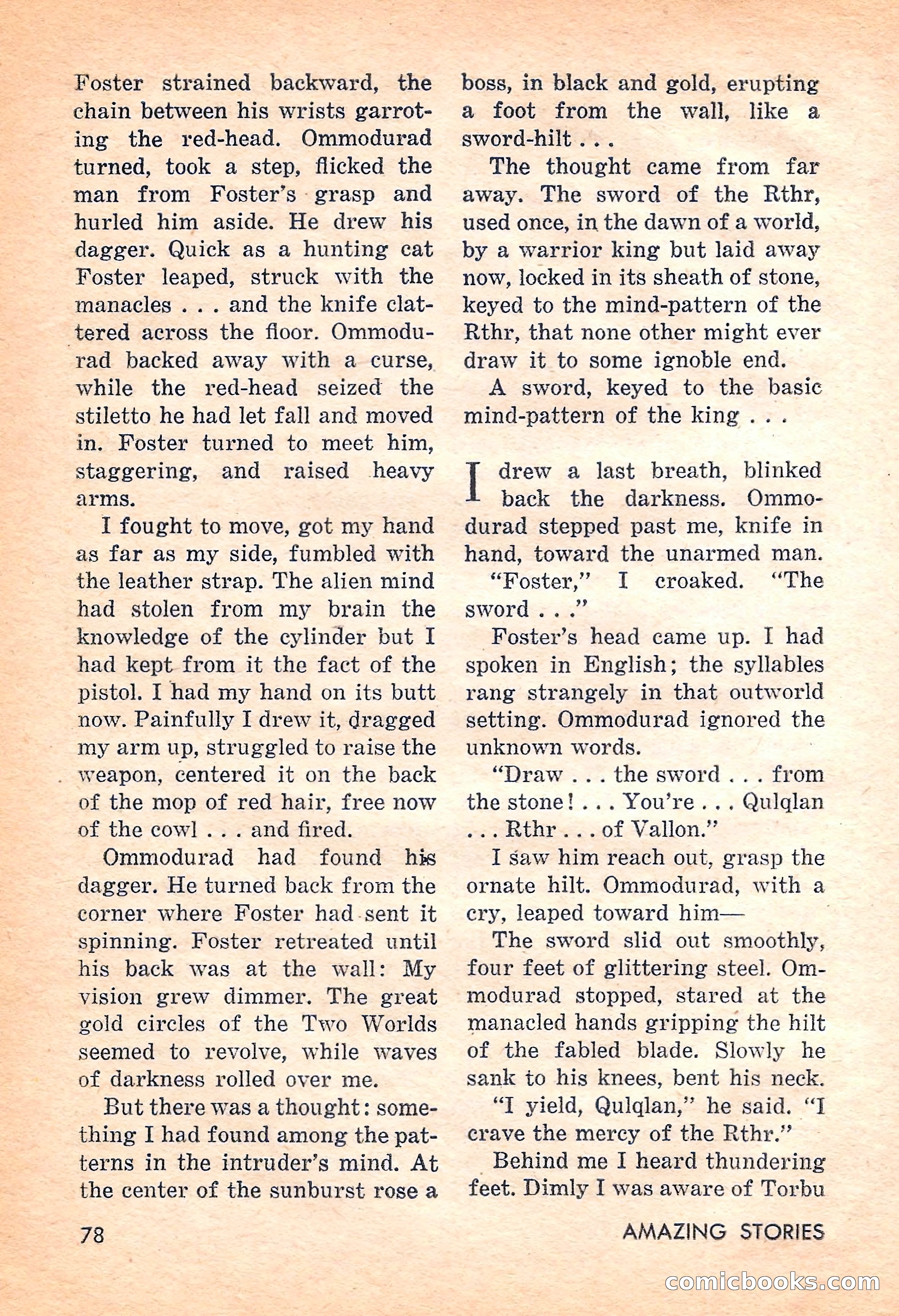 Amazing Stories, September 1962 — page 78 of 132